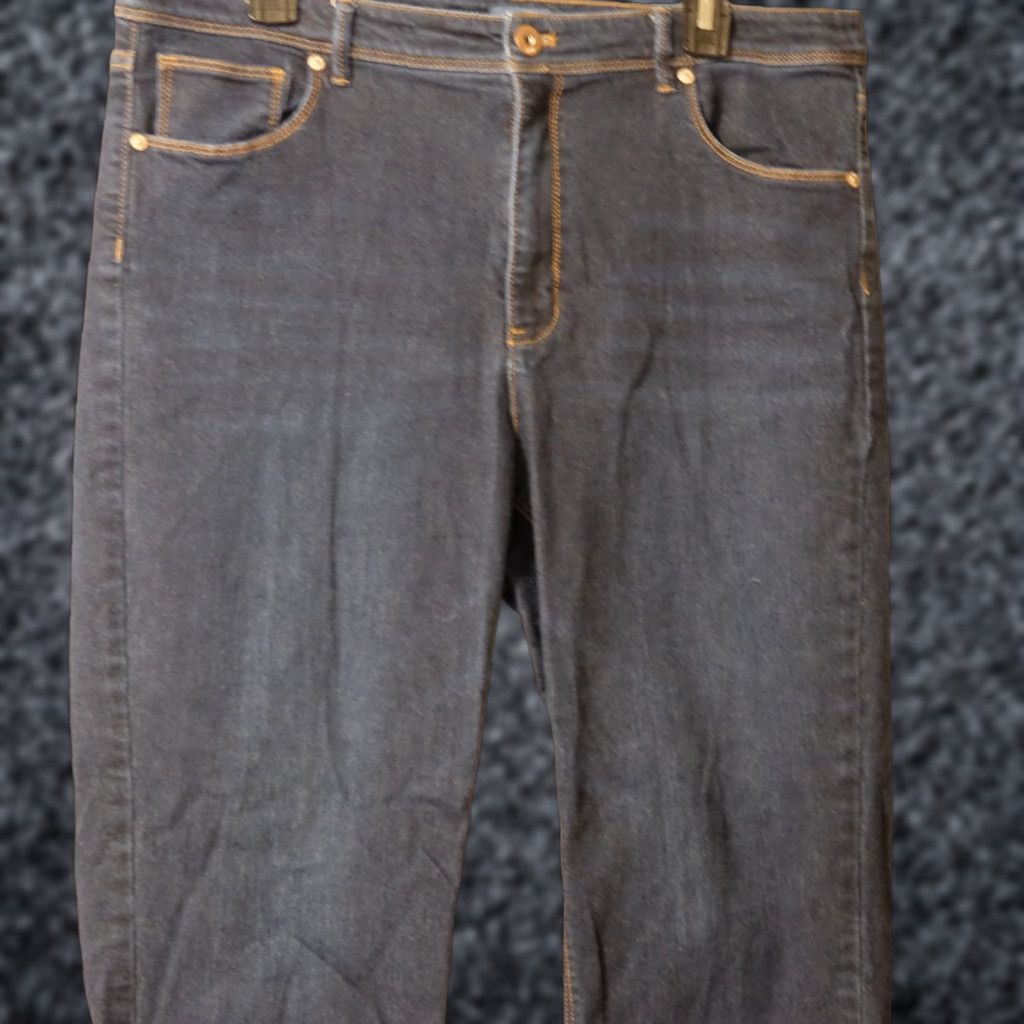 J. Jill J.Jill Denim High Rise Straight Leg Jeans Women's 14 (W35 x L29-1/2) #H86-25 Size 24" / US 00 / IT 34 - 1 Thumbnail