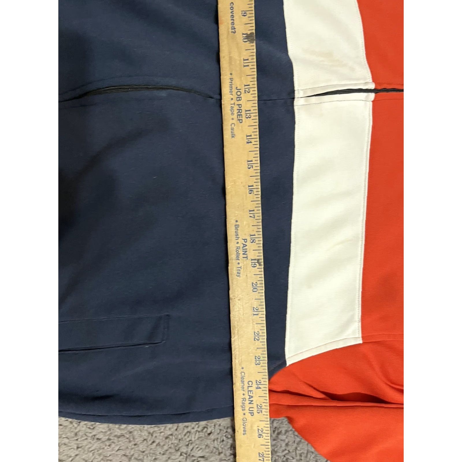 Nautica Nautica Competition Full Zip Track Jacket Mens XL Color Block Embroidered Spell Out Logo Blue White Orange casual outdoor style 2010-2019 Size US XL / EU 56 / 4 - 5 Thumbnail