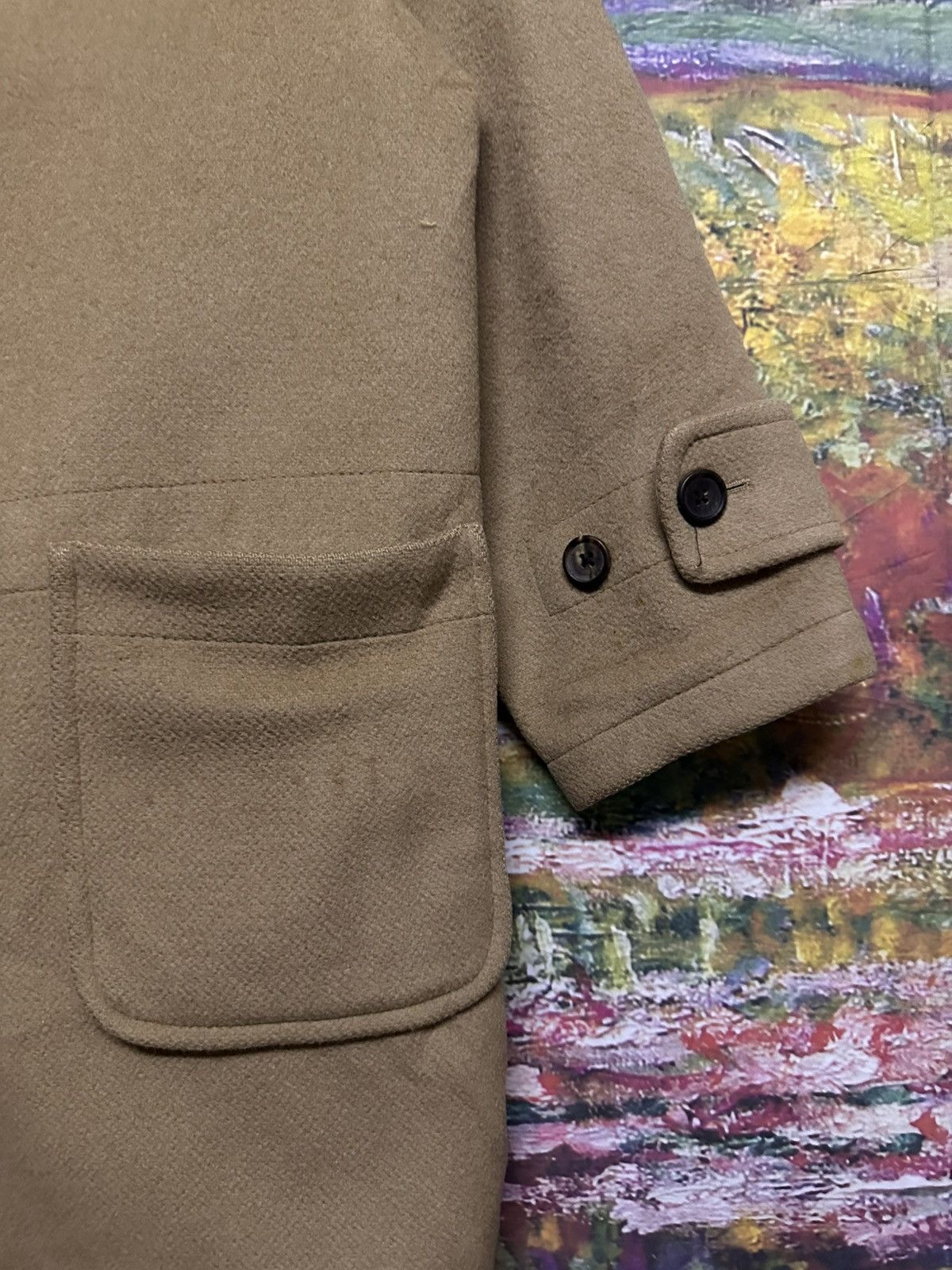Polo Ralph Lauren Vintage Polo Ralph Lauren Wool Heavy Coat Jacket Size US S / EU 44-46 / 1 - 7 Thumbnail