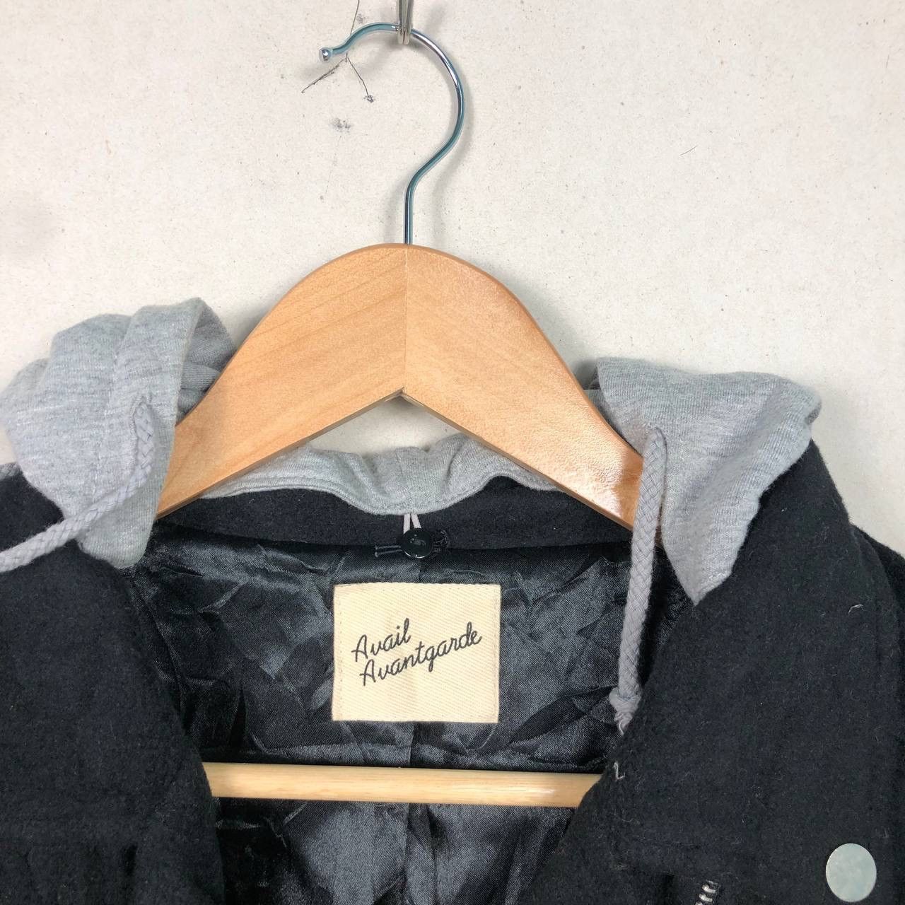 Japanese Brand Avail Avant Garde Double Collar Punk Goth Jacket Size US S / EU 44-46 / 1 - 7 Thumbnail
