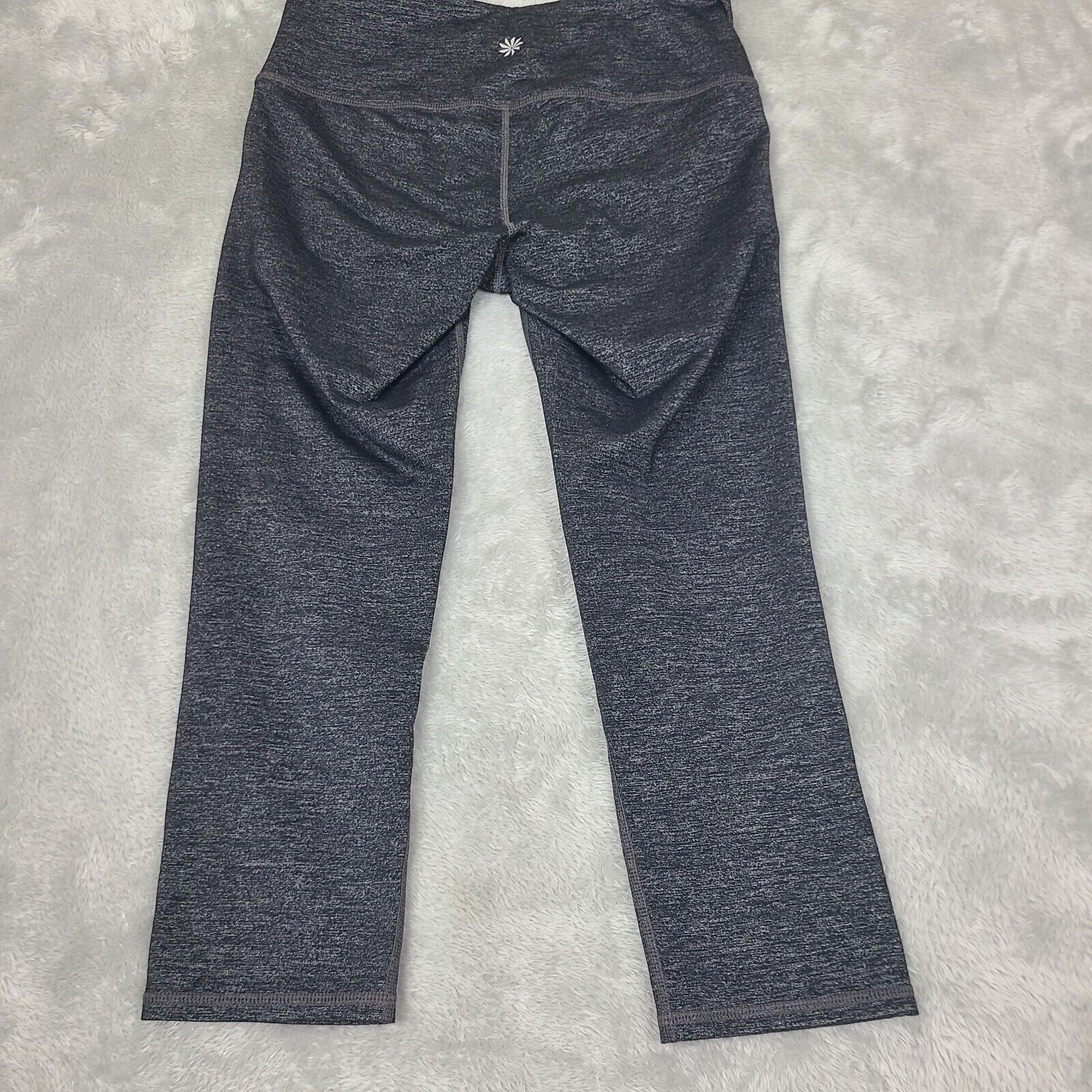 Athleta Athleta black space dye crop leggings Size XS Size 28" / US 6 / IT 42 - 7 Thumbnail