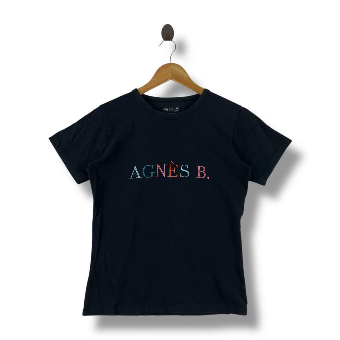 Designer × agnes b. AGNES B Paris multicolor printed logo tee Size S / US 4 / IT 40 - 1 Thumbnail