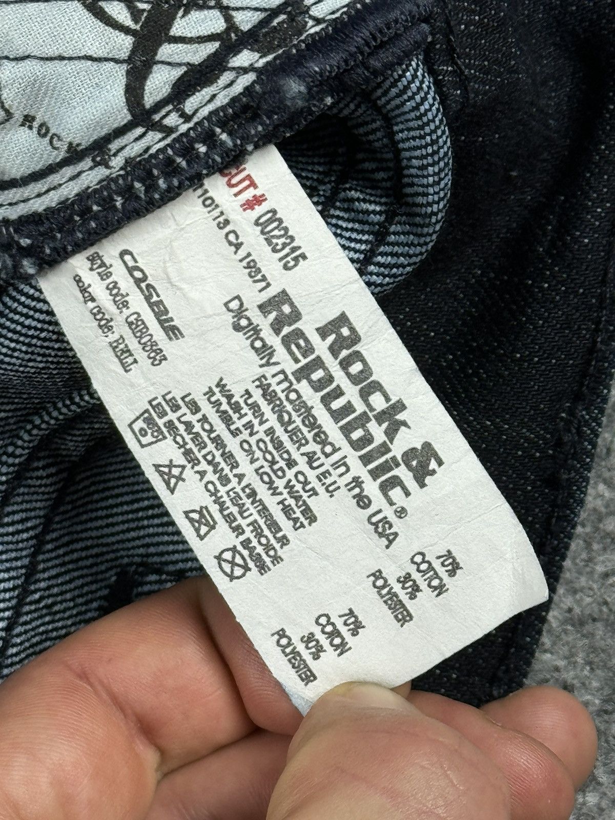 Japanese Brand × Rock & Republic Y2K Rock Republic embroidered pants Size 28" / US 6 / IT 42 - 10 Thumbnail