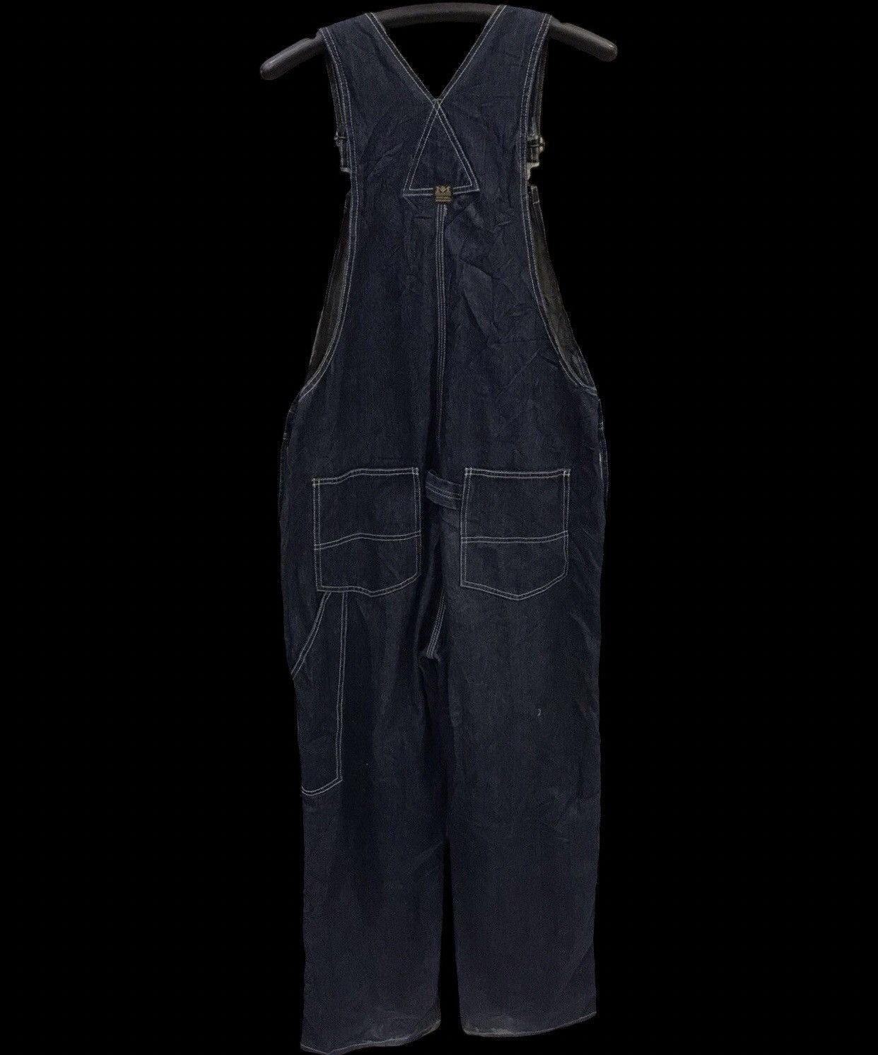 Japanese Brand 🔥FOR W32-W34🔥MAVERICK Japan Denim Overall Size US 36 / EU 52 - 2 Thumbnail