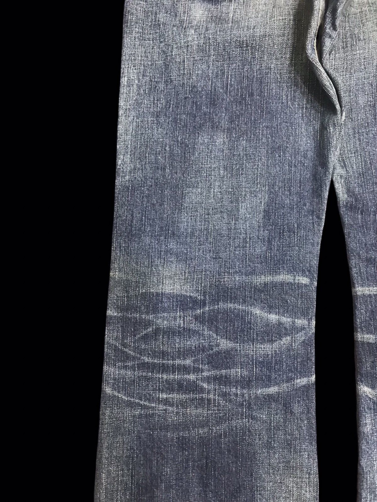 Edwin 💥FLARE💥ARCHIVAL EDWIN 511 RV STONEWASH FLARE DENIM F258 Size US 29 - 15 Thumbnail
