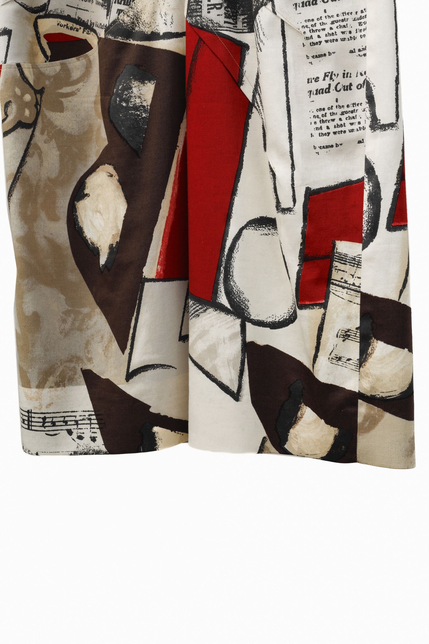 Oscar De La Renta Oscar de la Renta Resort 2015 Abstract-Print Dress Size M / US 6-8 / IT 42-44 - 7 Thumbnail