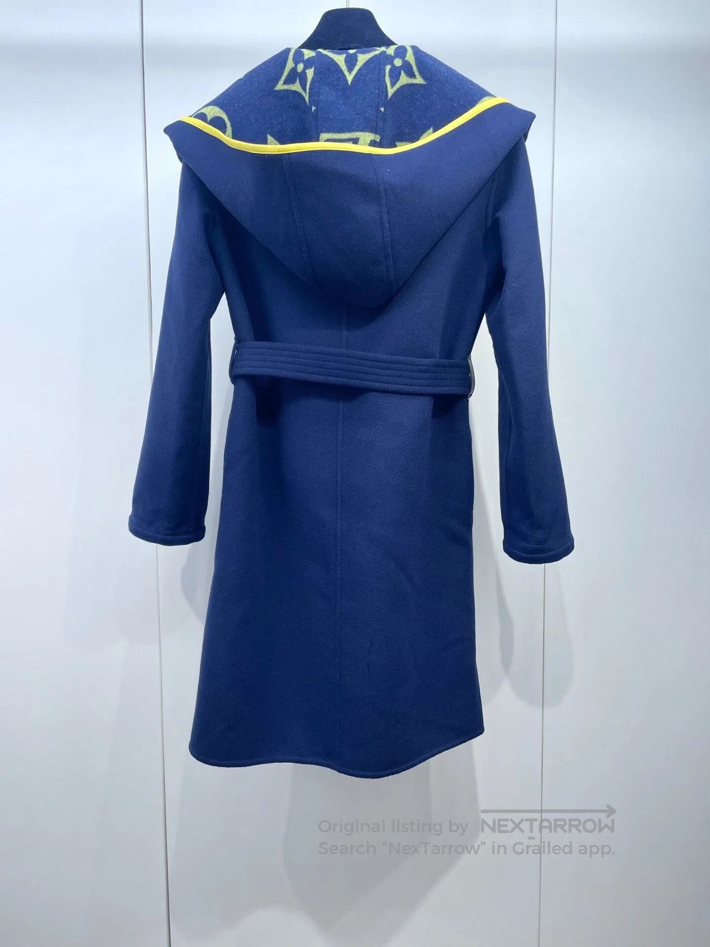 Louis Vuitton LV Blue Bathrobe Coat. Size XXS / US 00 / IT 34 - 2 Thumbnail