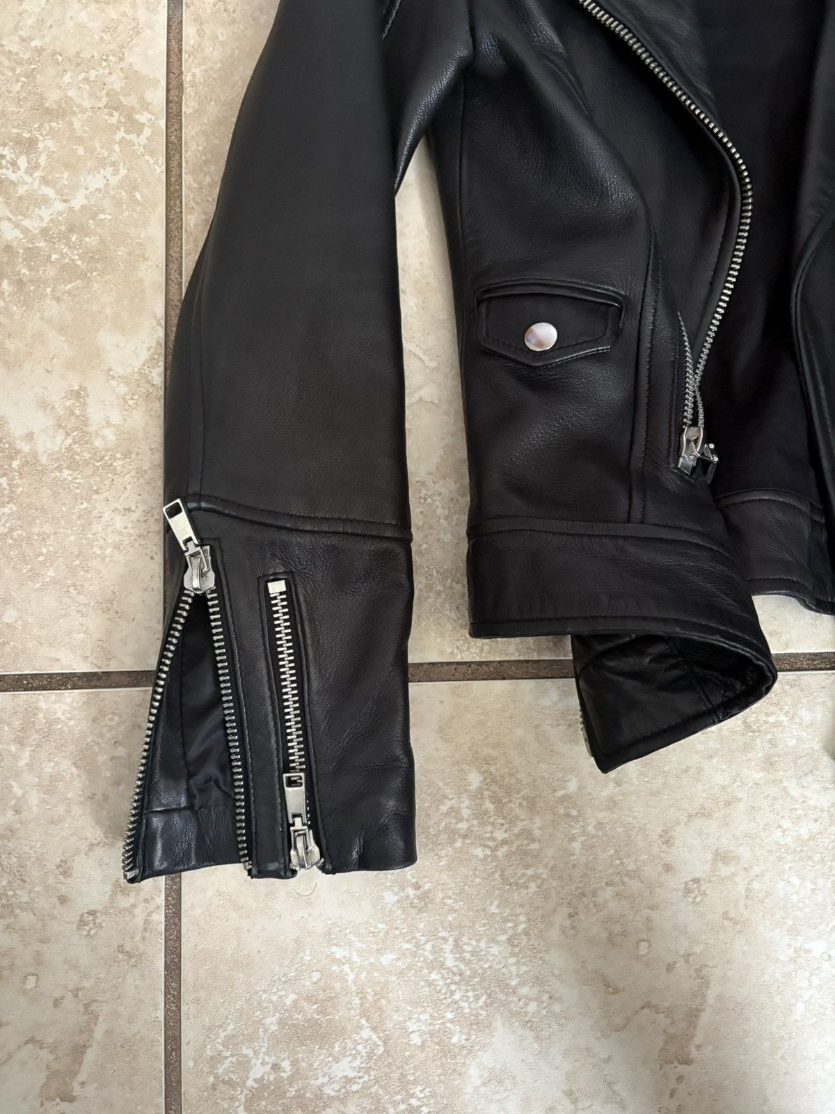 Other Doma Leather Bicker Jacket Size XS / US 0-2 / IT 36-38 - 11 Thumbnail