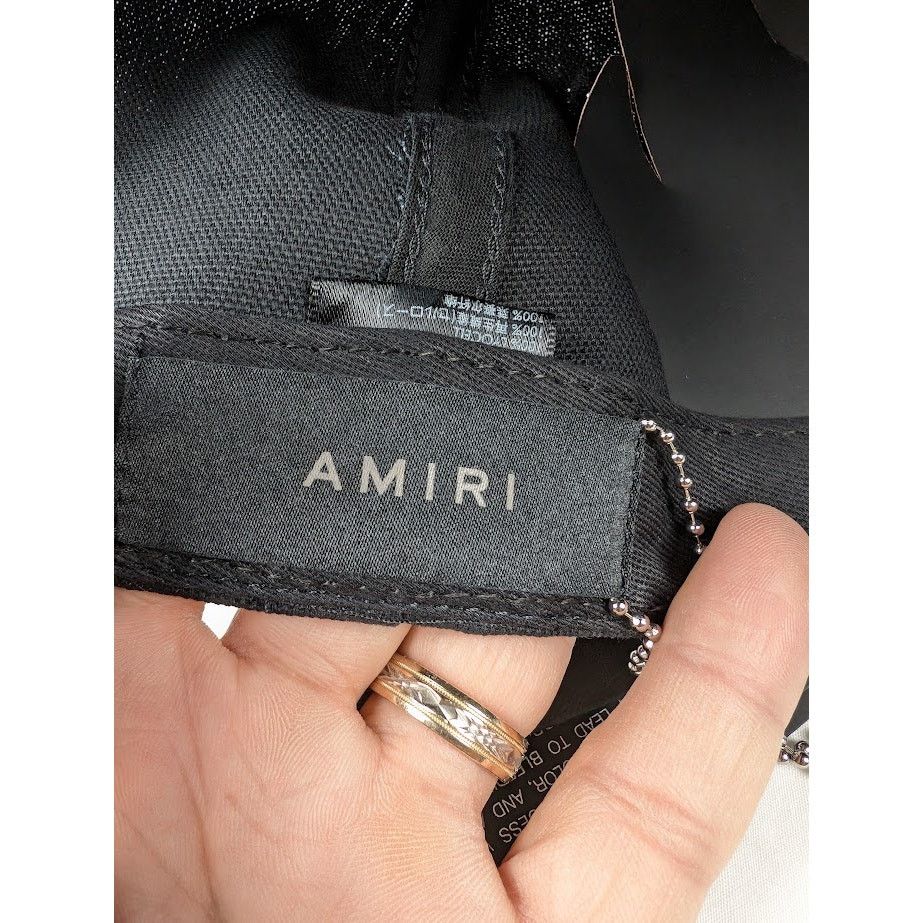 Amiri o1rshd1 Q:7/Size:OS/ DJ Premier Record Canvas Hat /Cap Black Size ONE SIZE - 15 Thumbnail