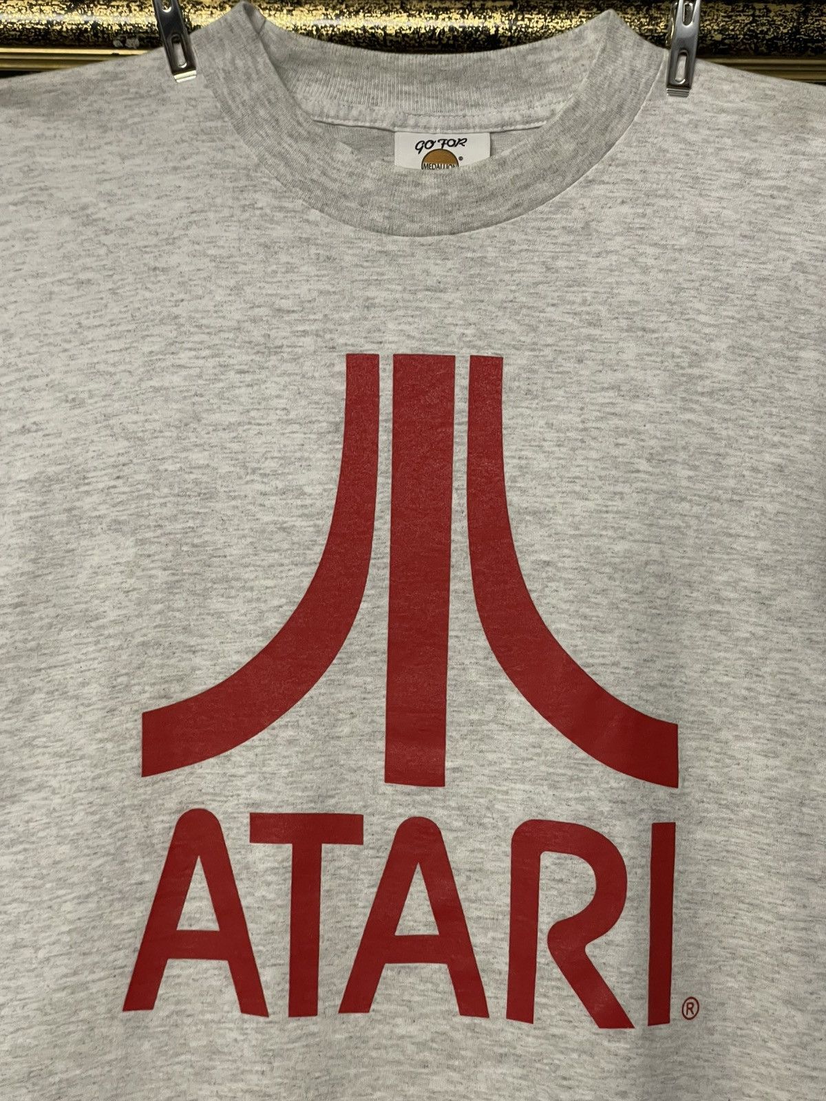 Vintage Vintage 1990s Atari Retro Video Game Thom Yorke Tshirt Size US S / EU 44-46 / 1 - 4 Thumbnail