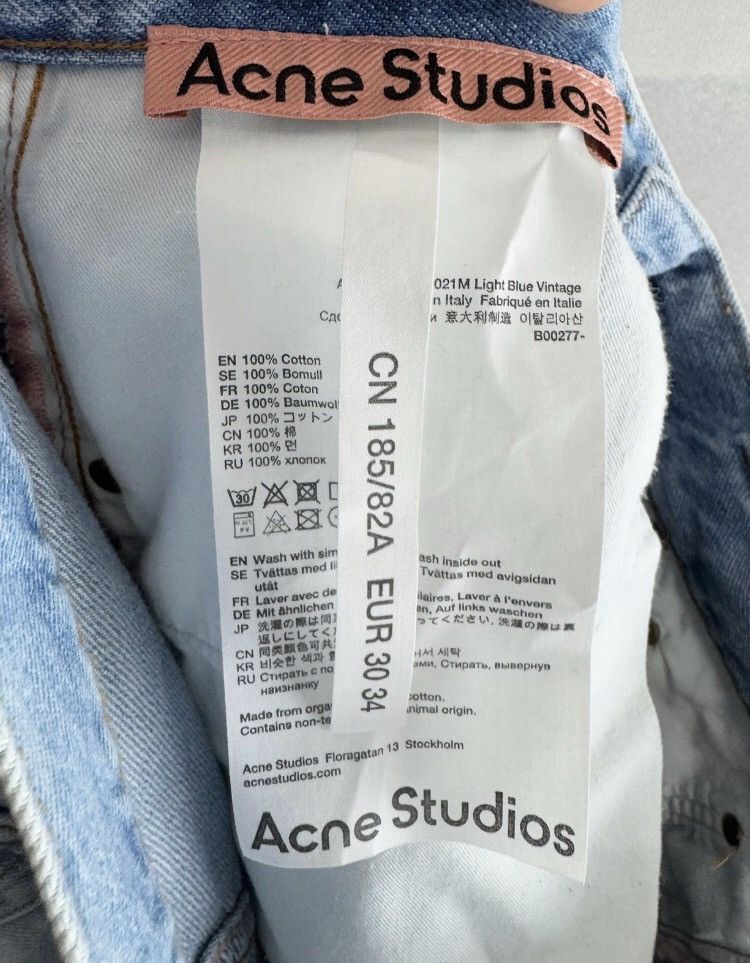 Acne Studios Acne studios Washed blue jeans 2412-Nextarrow Size US 30 / EU 46 - 4 Thumbnail