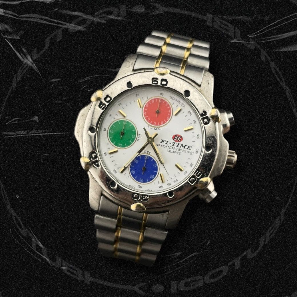 Honda 1990’s F1-TIME CHRONOGRAPH Size 42 - 1 Thumbnail