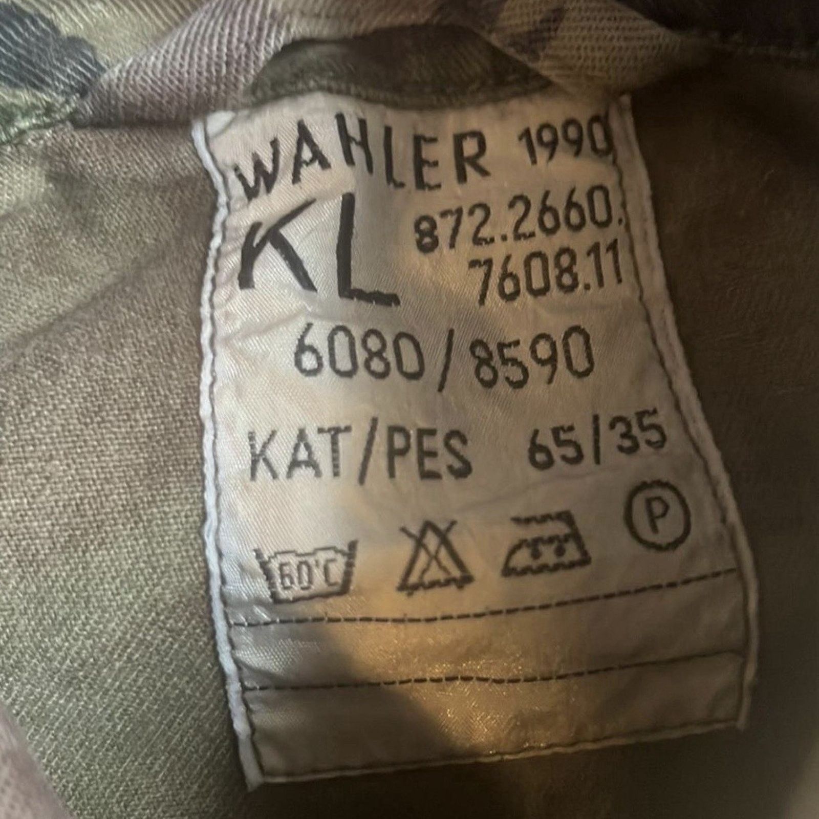 Vintage Vintage Dutch DPM Camo Military Jacket Men’s Size XL 1990 Size US M / EU 48-50 / 2 - 5 Thumbnail