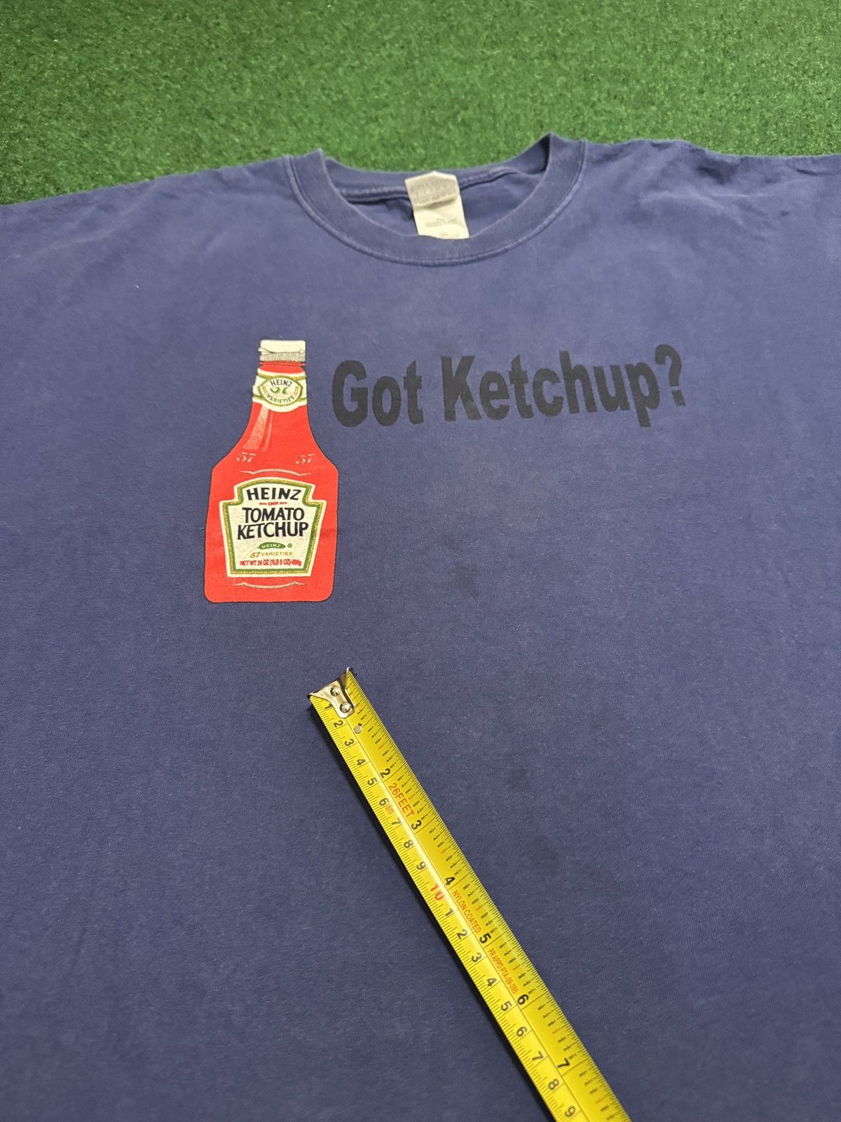 Vintage Heinz Got Ketchup? Vintage Got Milk 90s XXL 26x30 T Shirt Size US XXL / EU 58 / 5 - 7 Thumbnail