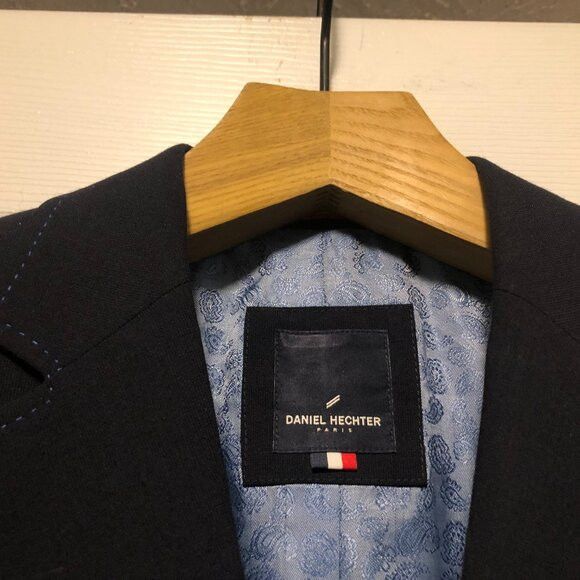 Daniel Hechter DANIEL HECHTER NEW 54%WOOL 44%PLYSTR SPORT COAT BLAZER 42 Size 42R - 9 Thumbnail