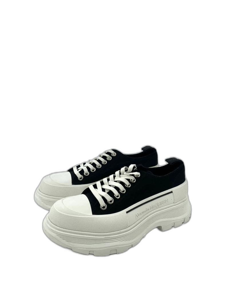 Alexander McQueen Alexander McQueen White and black thick-soled lace-up casual shoes, size 42 Size US 8.5 / EU 41-42 - 1 Thumbnail