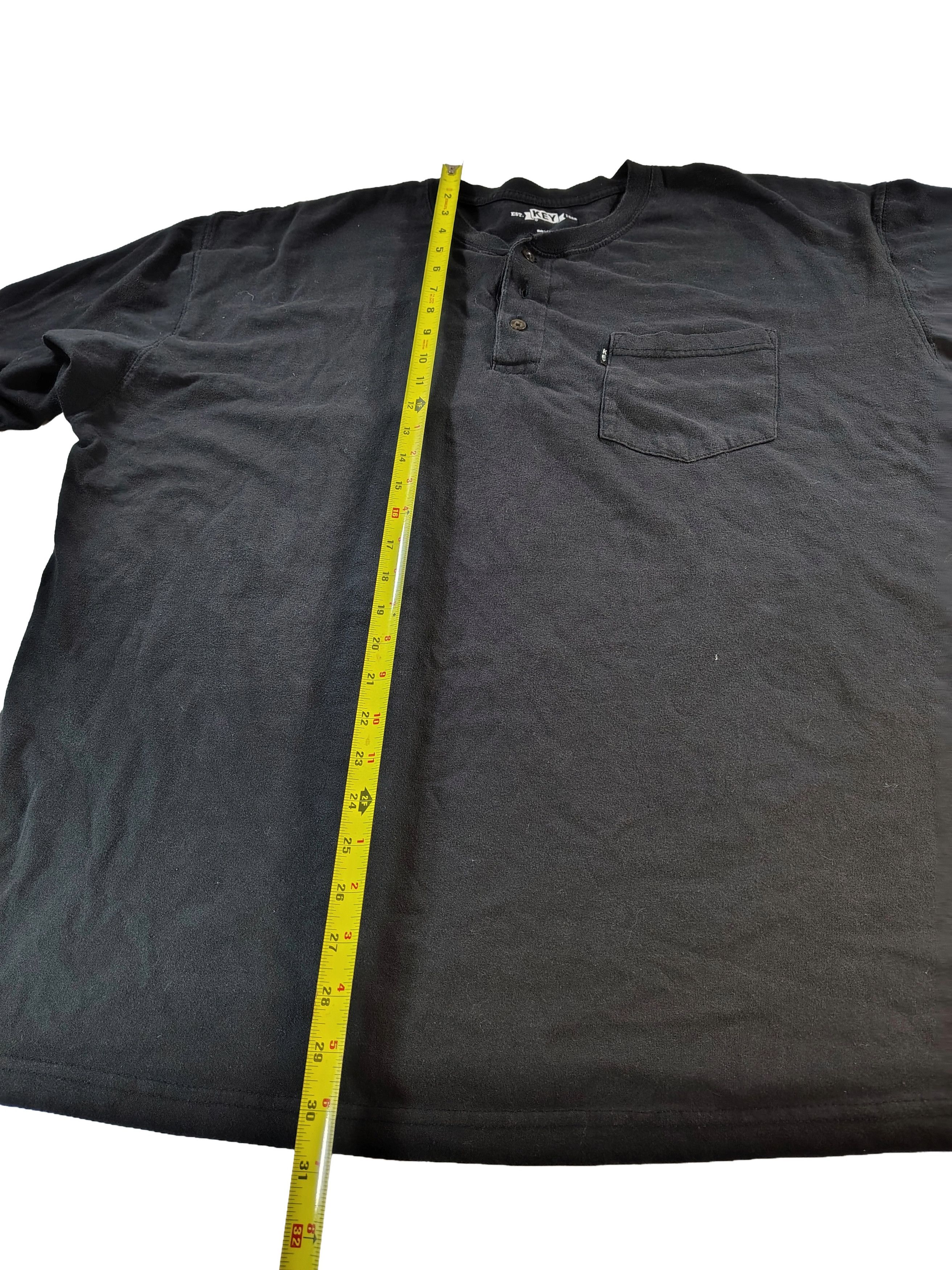 Other Men's XXL Long Sleeve Keys Quarter Button-Up Plain Shirt Size US XXL / EU 58 / 5 - 3 Thumbnail