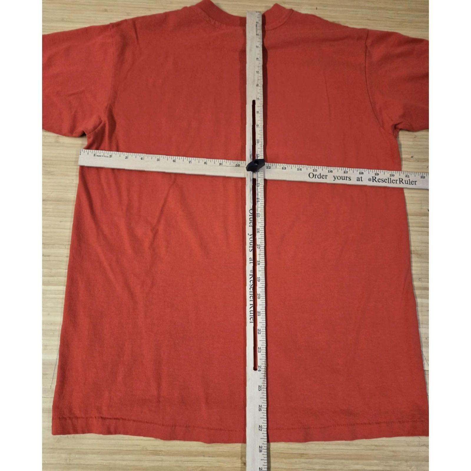 Hanes VINTAGE Sitka Hanes Graphic Shirt Mens Large Orange T-Shirt Crew Neck 50/50 Made USA 80s Size US L / EU 52-54 / 3 - 7 Thumbnail
