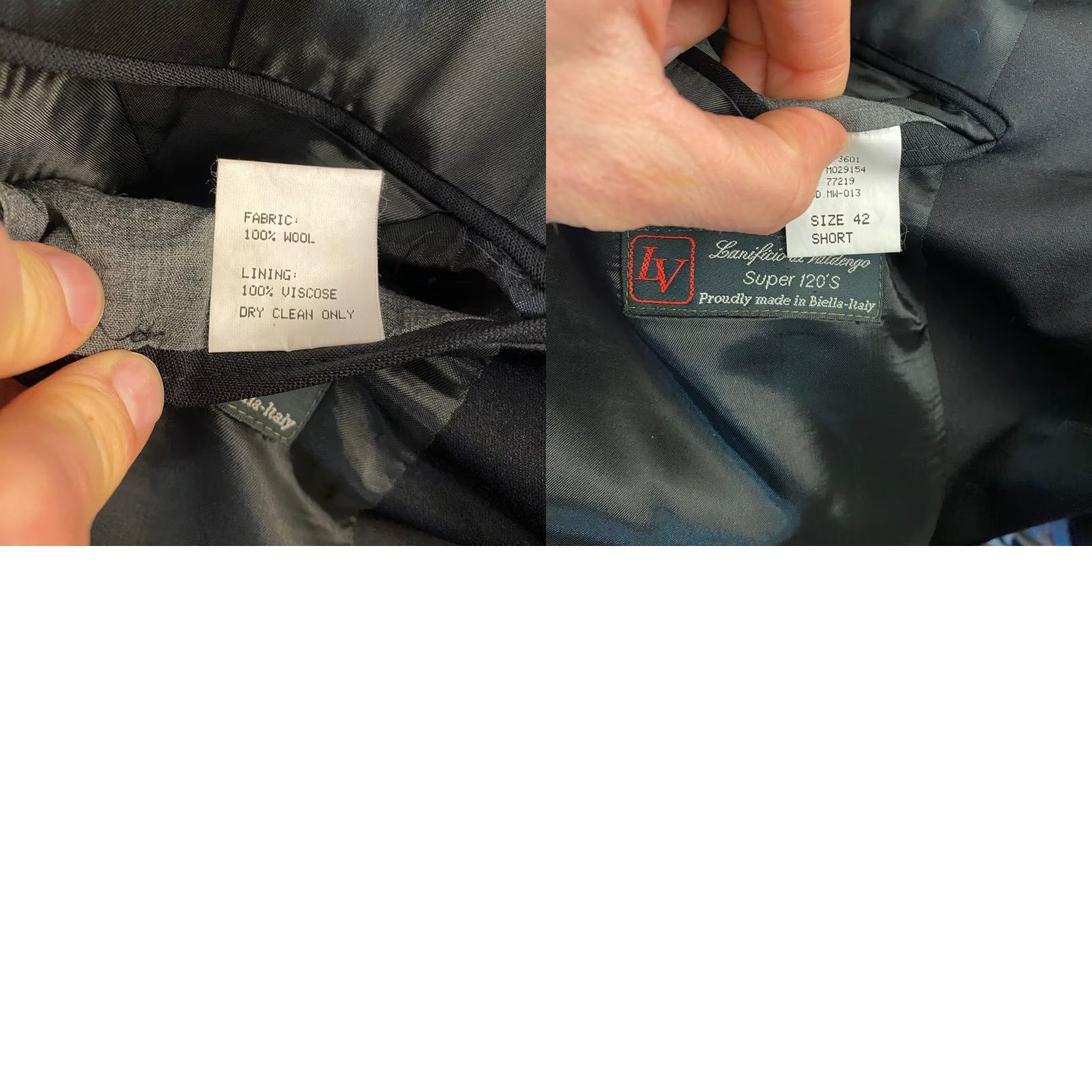 Pronto Uomo Pronto Uomo Mens Black Tuxedo Blazer 42S Wool Three-Button Formal Jacket Size 42R - 8 Thumbnail