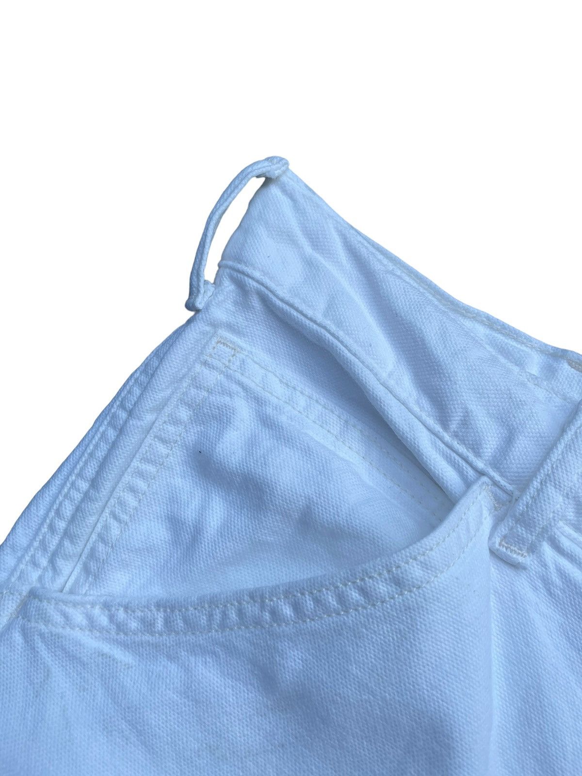 Japanese Brand Uniqlo White Carpenter Denim Size US 40 / EU 56 - 4 Thumbnail