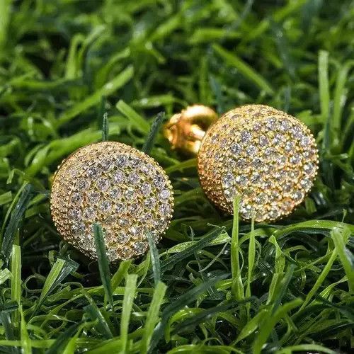 Other 1Pair Micro Full Paved Rhinestone Size ONE SIZE - 4 Thumbnail