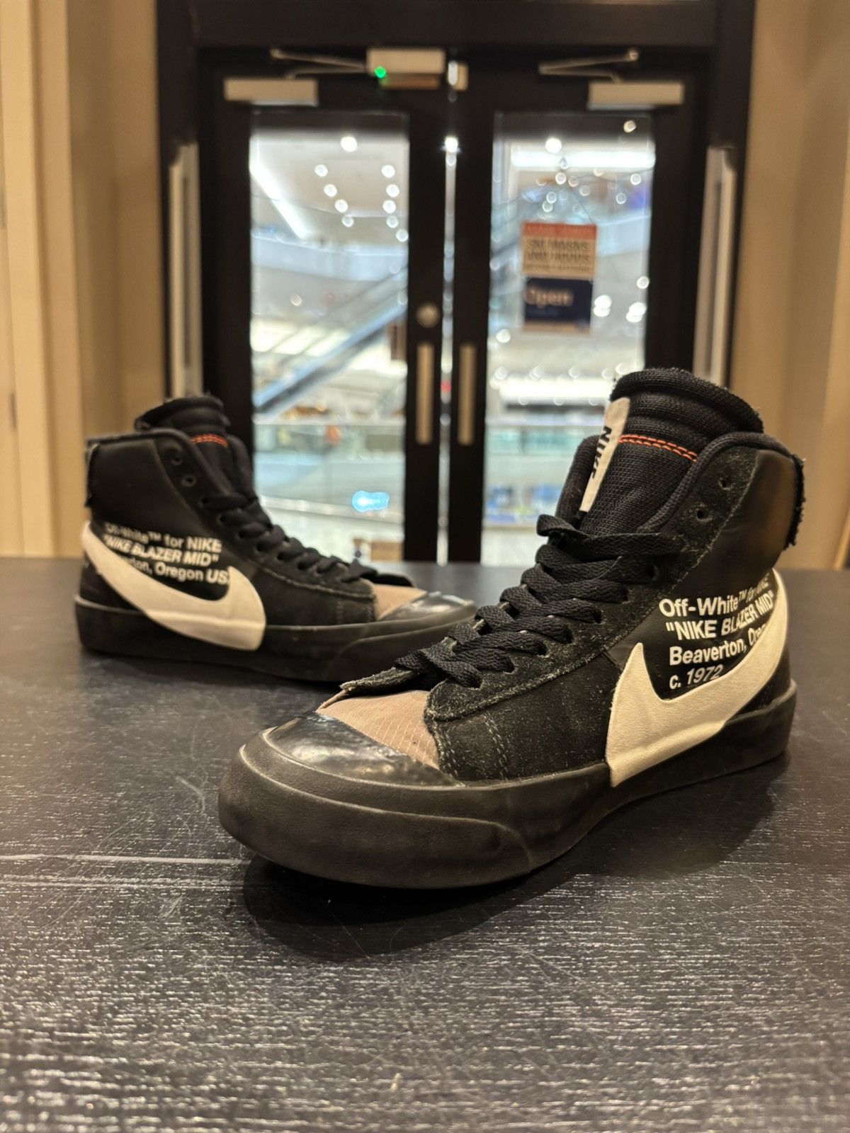 Nike Nike X Off White Blazer Mid ‘Grim Reaper’ Size US 7 / EU 40 - 2 Thumbnail