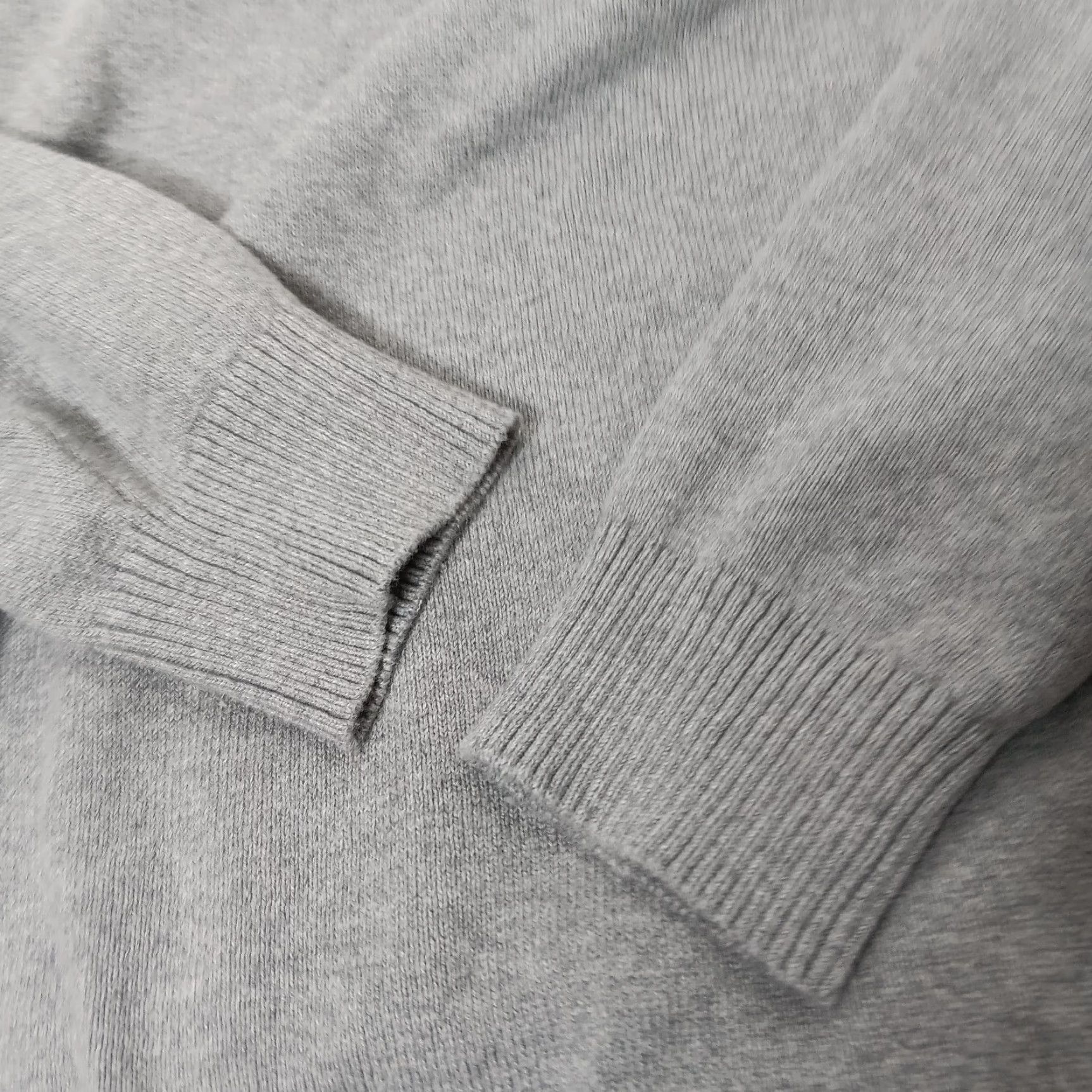Duluth Trading Company DULUTH TRADING CO Sweater Men 2XL Pullover Mock Neck Classic Gray Knit 1/4 Zip Cotton Nylon Regular Size 2XL Mens Size US XXL / EU 58 / 5 - 7 Thumbnail