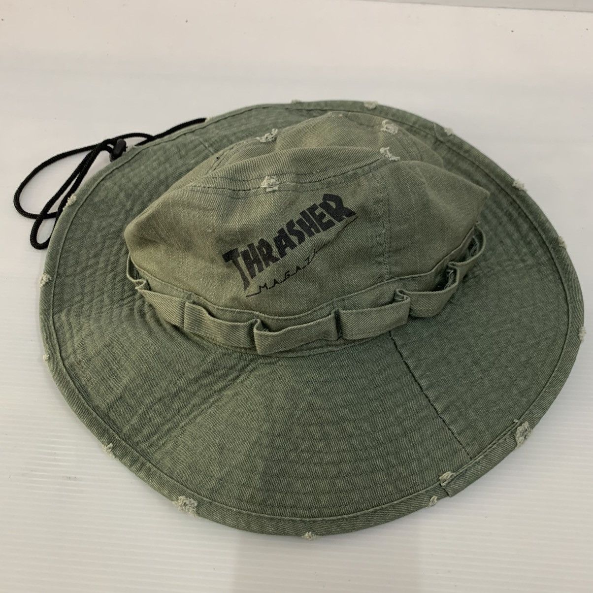 Thrasher Thrasher Green Bucket Hats Size ONE SIZE - 4 Thumbnail
