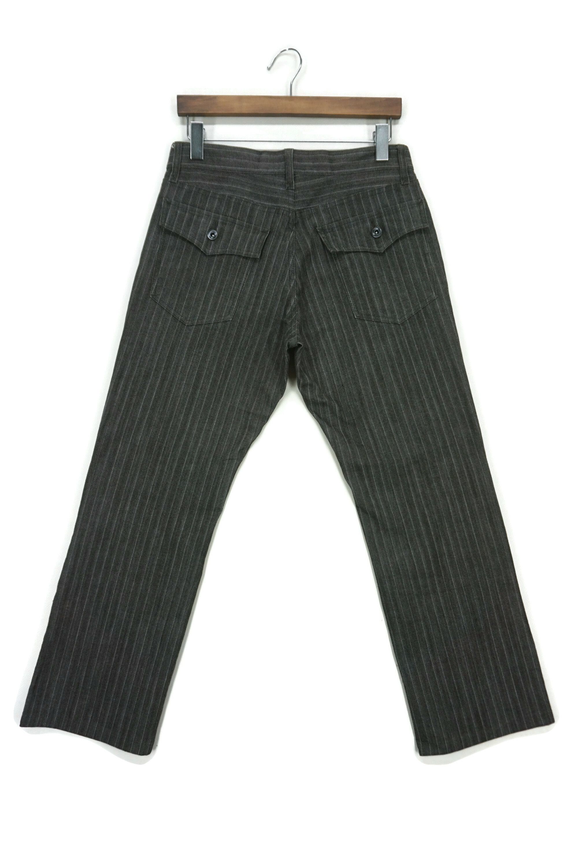 Japanese Brand Comme ca Ism Jeans Size W32xL28.5 Japanese Hickory Workwear Size US 32 / EU 48 - 2 Thumbnail