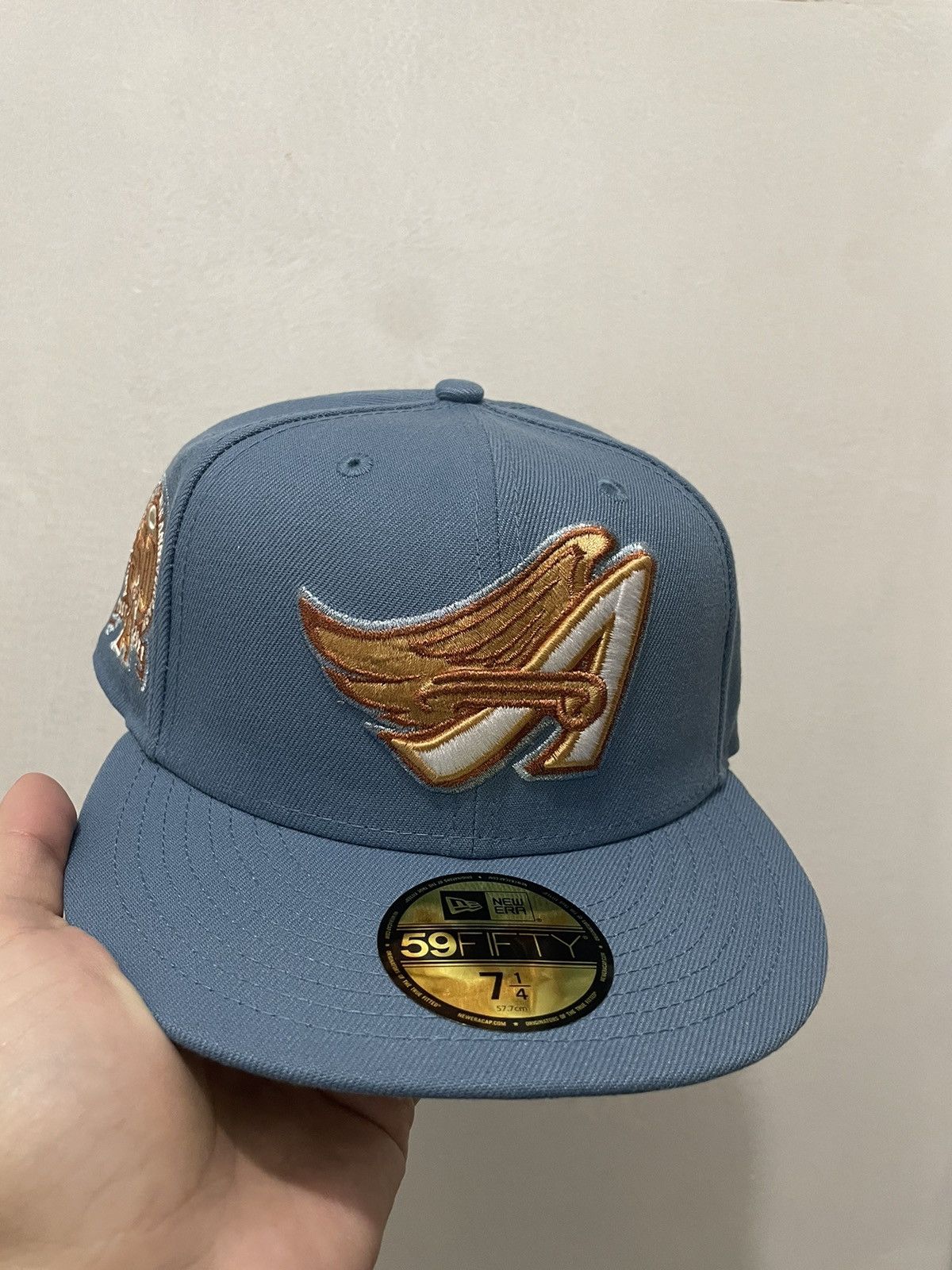 Hat club wilder fitteds Anaheim angels size 7 1/4