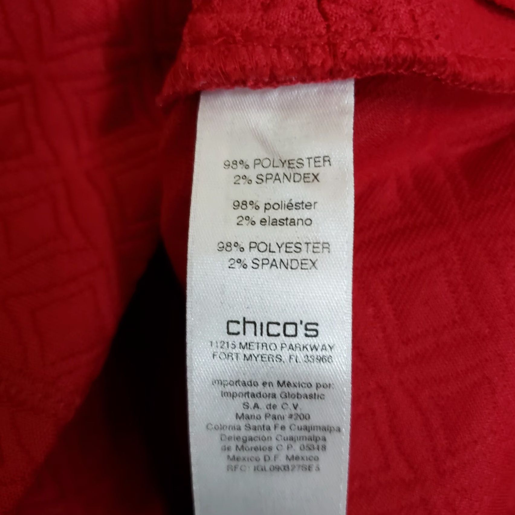 Vintage Chico's Women Quilted Jacket Solid Red Size S Snap Buttons - Chicos Women's Jacket - Jacket - Red - Quilted - Snap - Solid - S - Women Size S / US 4 / IT 40 - 6 Thumbnail