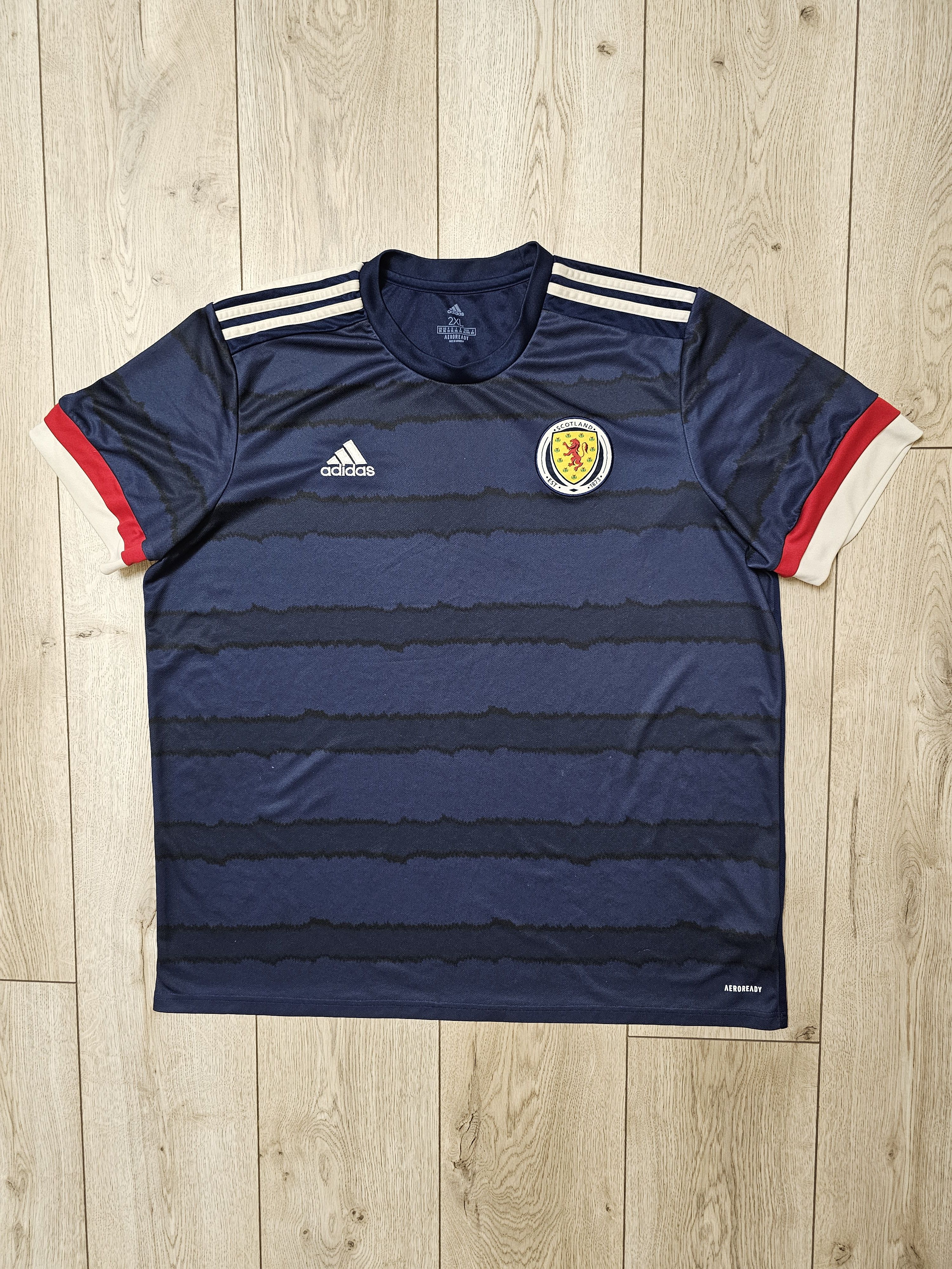 Adidas SCOTLAND 2020 2022 HOME FOOTBALL SHIRT SOCCER JERSEY Size US XXL / EU 58 / 5 - 1 Thumbnail