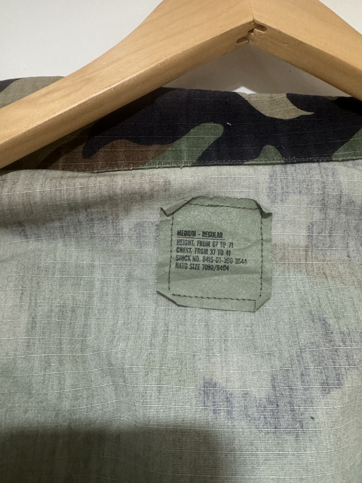 Vintage Military Jacket USA Regular-Medium Size.Combat. Hot Weather Size US M / EU 48-50 / 2 - 9 Thumbnail