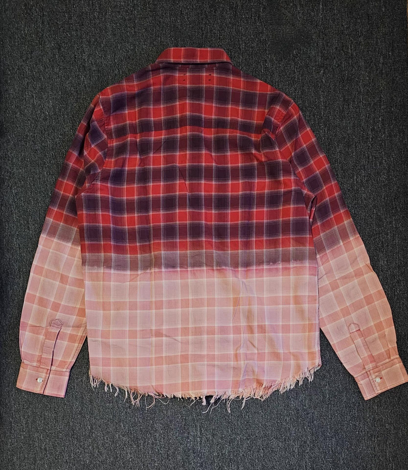 Amiri Amiri red plaid shirt, Size US M / EU 48-50 / 2 - 4 Thumbnail