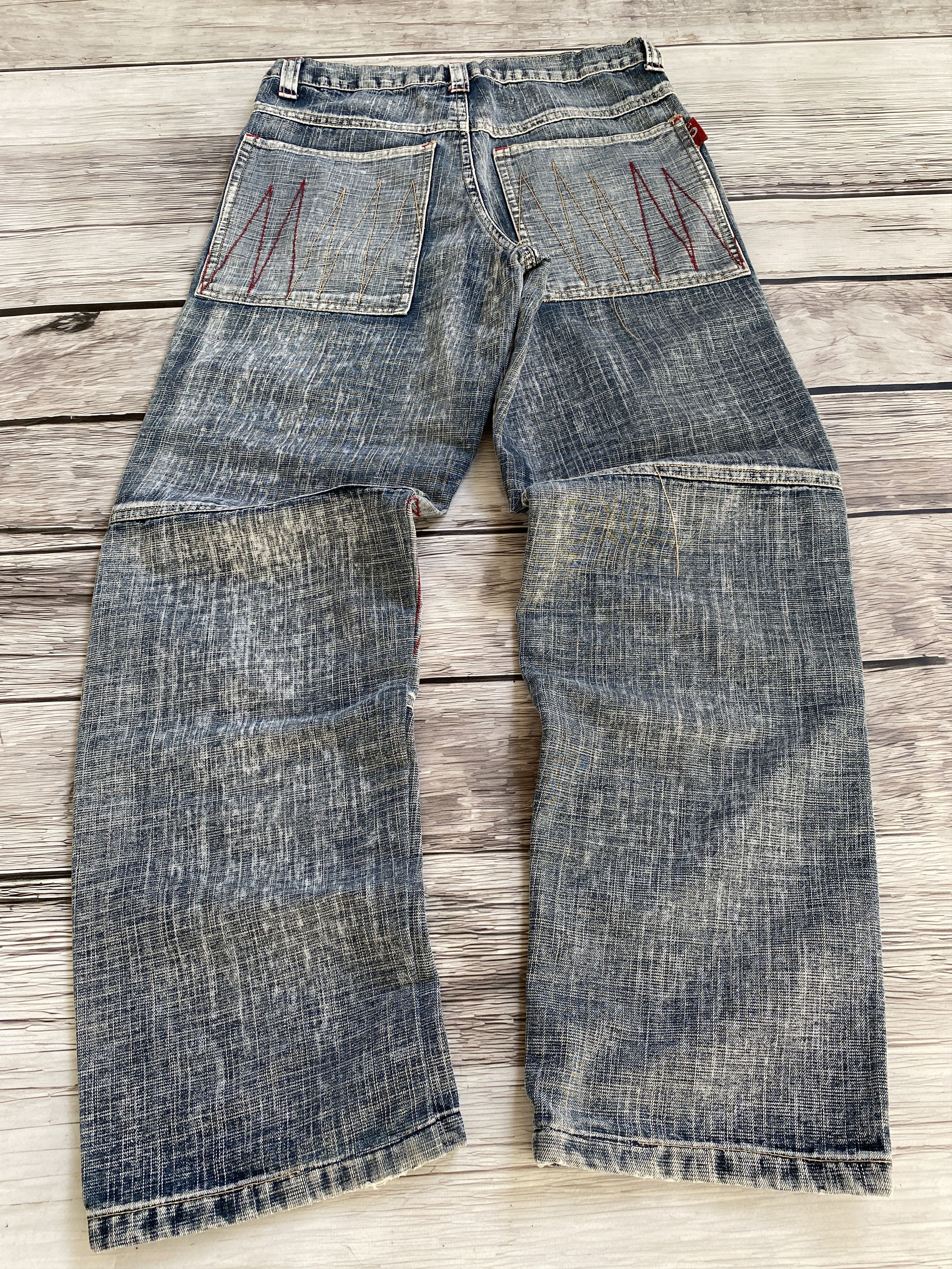 Hysteric Glamour Vintage Rick Owens Junya Watanabe Style Washed Jeans Size US 28 / EU 44 - 3 Thumbnail