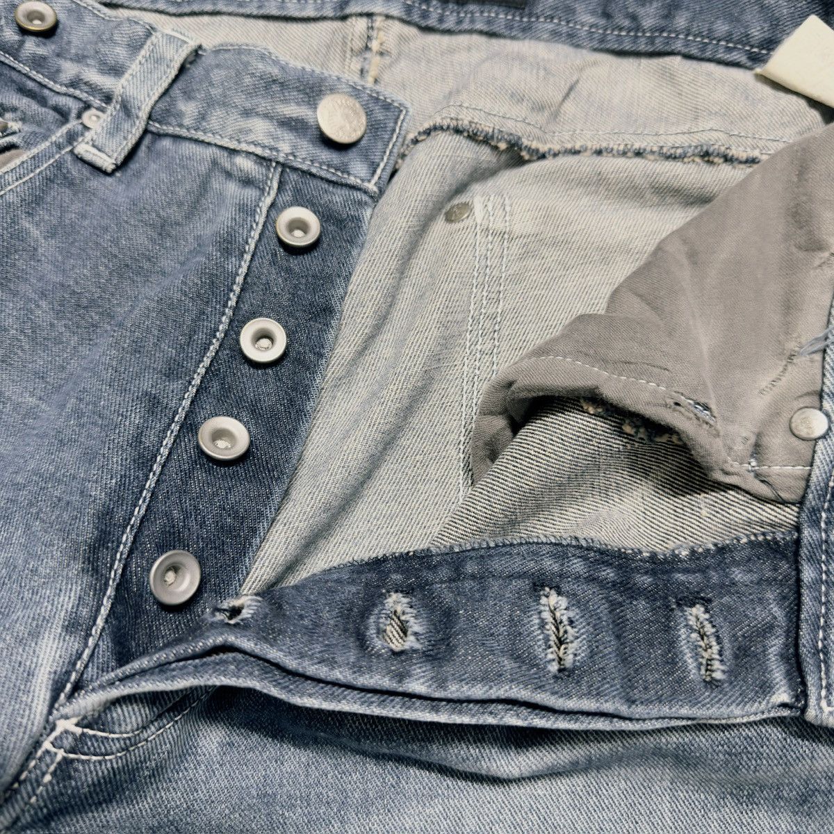 Maximilian Davis Mximillian Distressed Denim Jeans Size US 33 - 20 Thumbnail