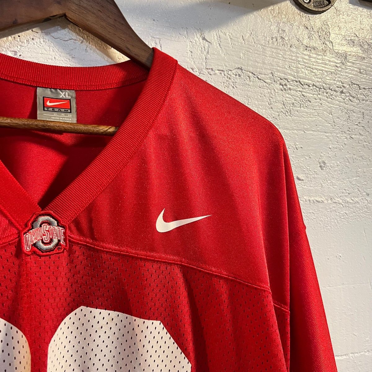 Nike Vintage Nike Ohio State '#33' Mesh Football Jersey Size US XL / EU 56 / 4 - 3 Thumbnail