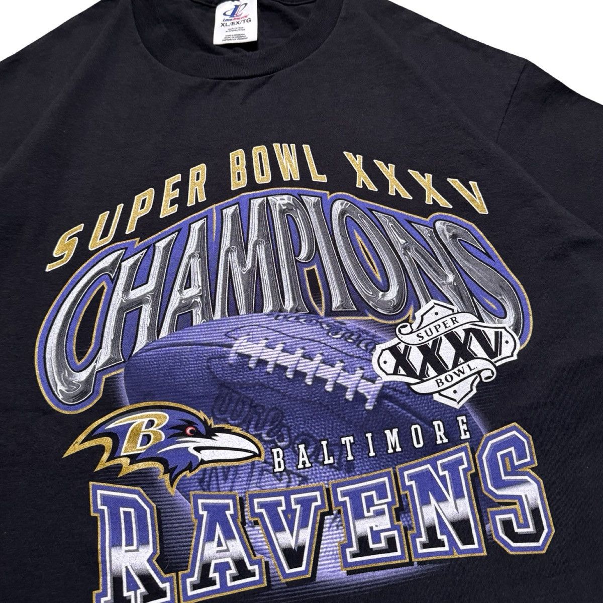 Logo Athletic VTG Baltimore Ravens Shirt 2001 Ray Lewis AFC Champs XL Size US XL / EU 56 / 4 - 2 Thumbnail