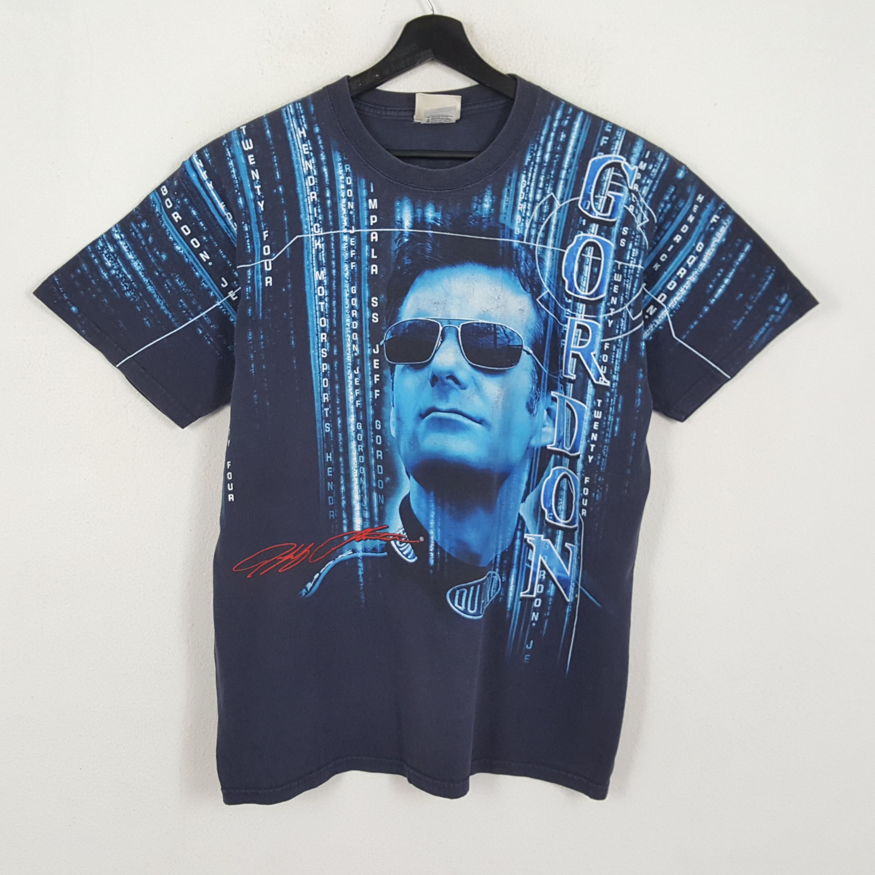 NASCAR × Vintage GORDON IMPALA 24 Racing Cars NASCAR Vintage Tshirt Size US L / EU 52-54 / 3 - 3 Thumbnail