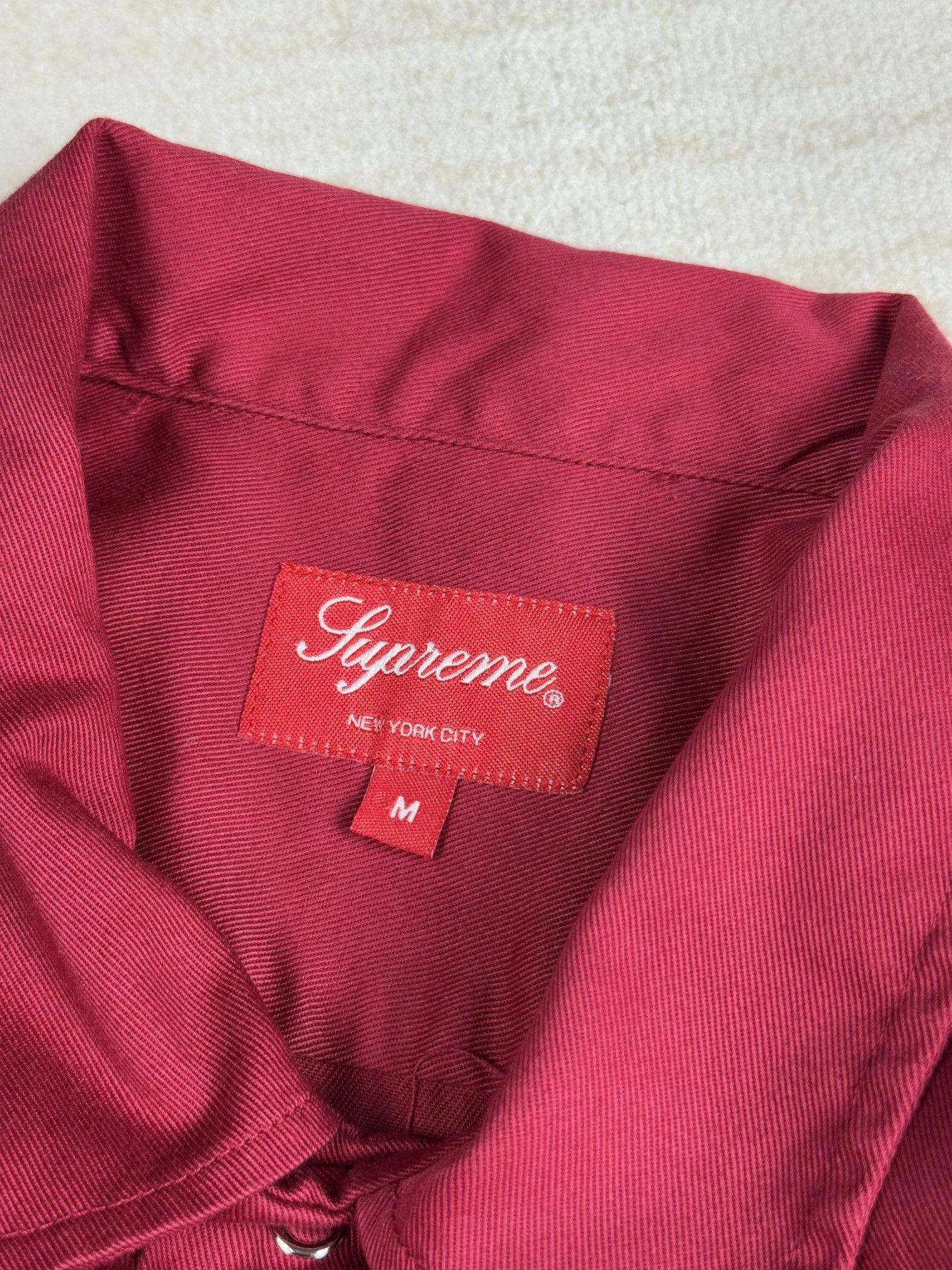 Supreme work shirt Size US M / EU 48-50 / 2 - 3 Thumbnail