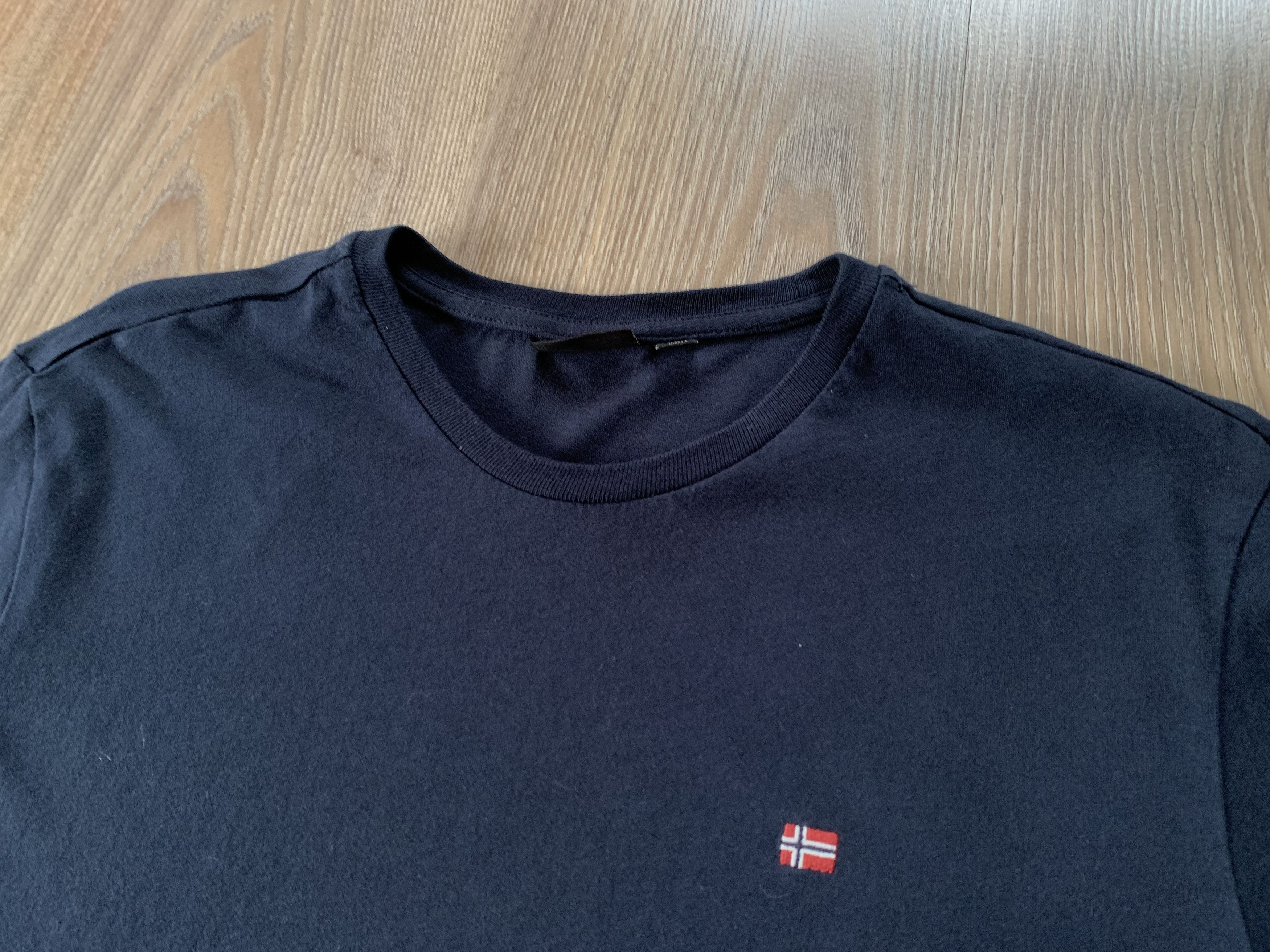 Napapijri Napapijri Cotton Blue Basic T Shirt Size US M / EU 48-50 / 2 - 4 Thumbnail