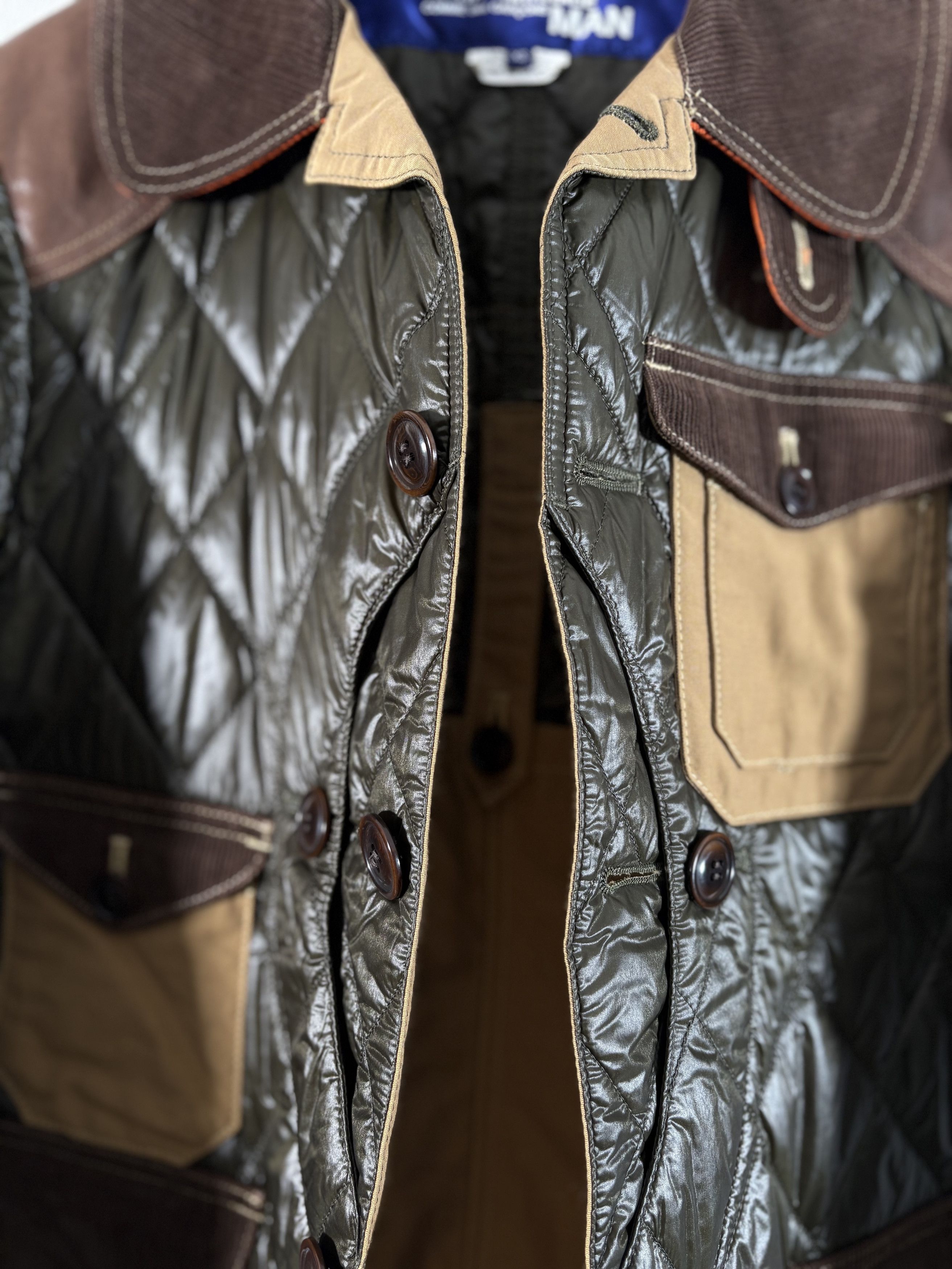 Junya Watanabe AD2009 JUNYA WATANABE MAN quilted hunting jacket Size US XS / EU 42 / 0 - 6 Thumbnail