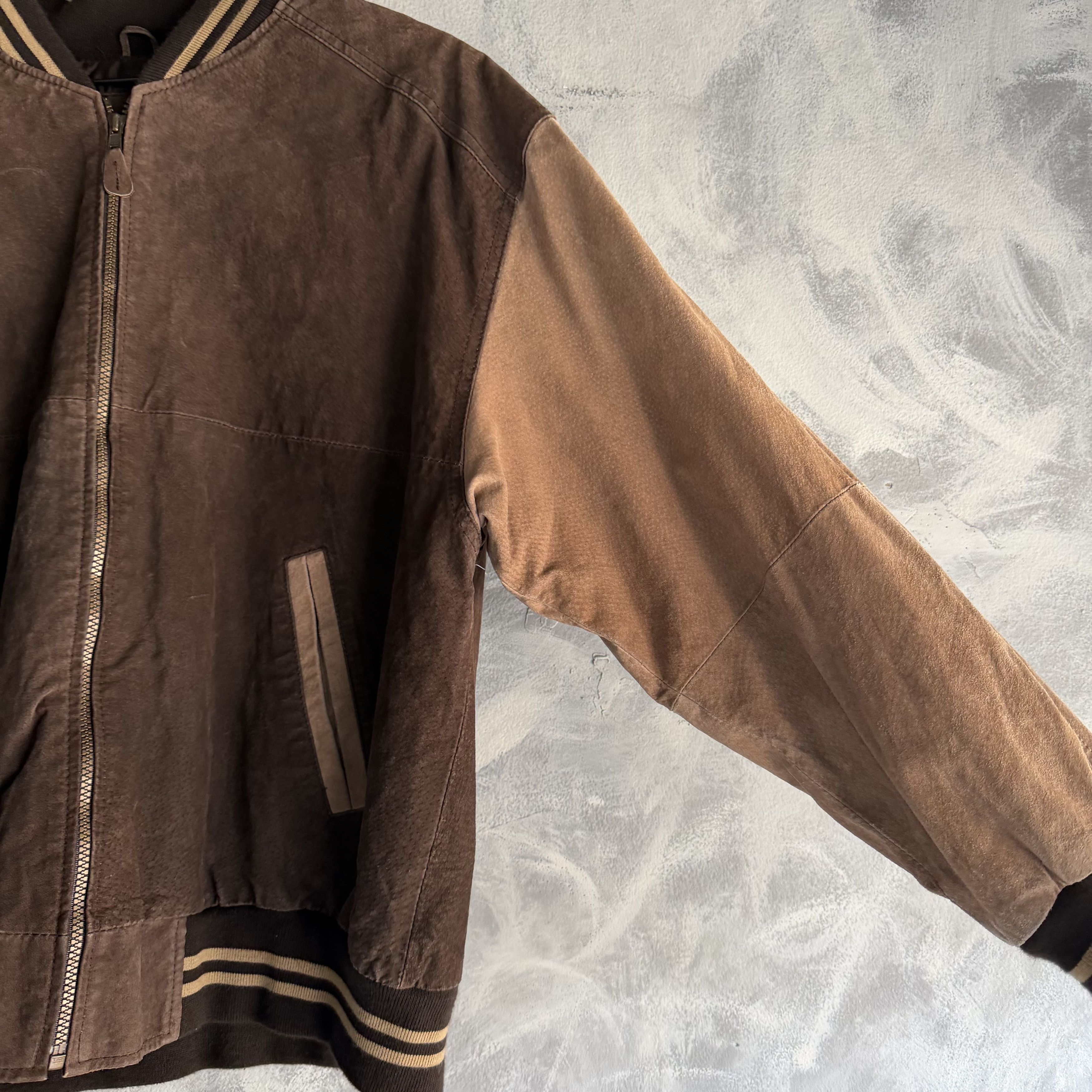Northwest Territory Vtg NorthWest Territory Suede Leather Jacket Mens Varsity Size US M / EU 48-50 / 2 - 3 Thumbnail