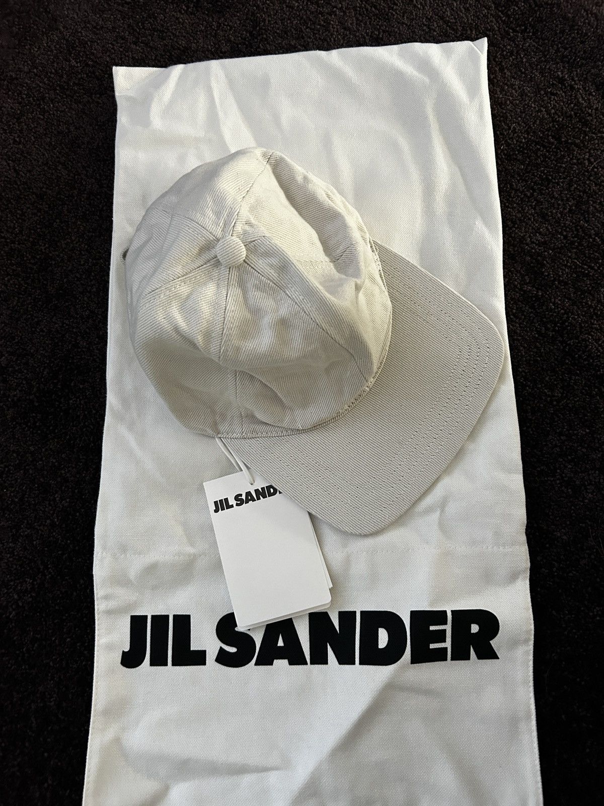 Jil Sander Jil Sander SS22 Cap white Size ONE SIZE - 6 Thumbnail