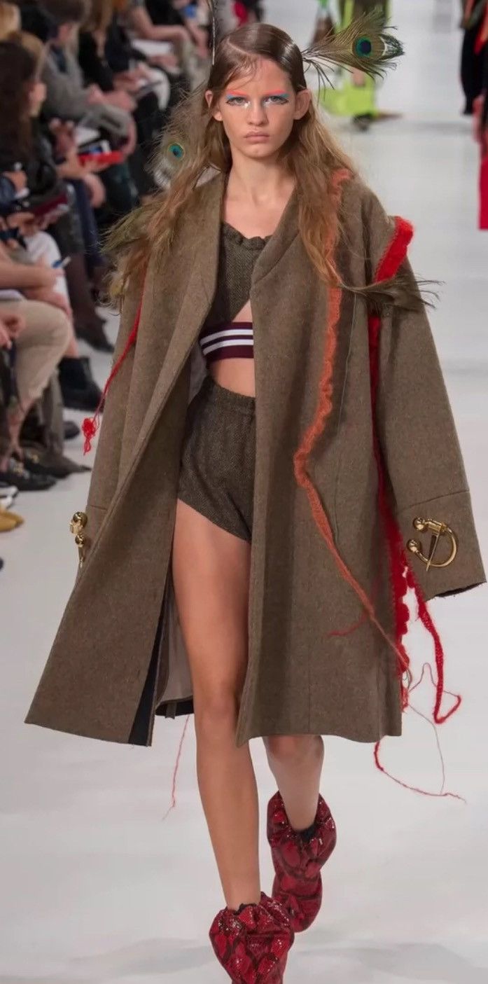 Maison Margiela MAISON MARGIELA AW17 fashion show two wool coat windbreaker Size US S / EU 44-46 / 1 - 9 Thumbnail