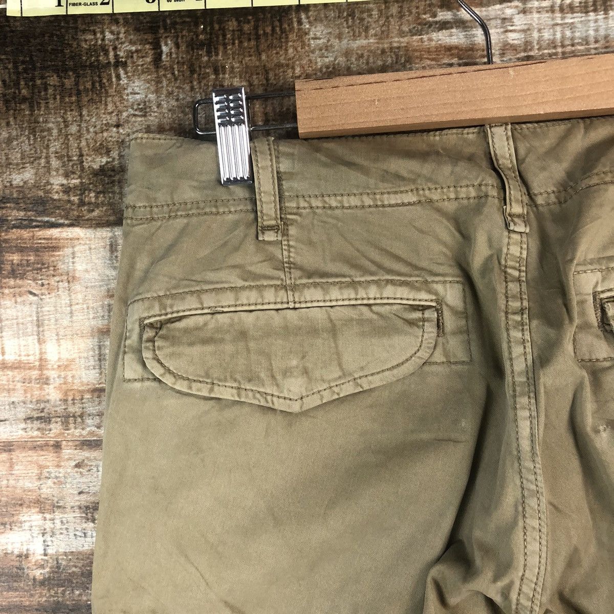 DLL Uniqlo utility Brown Cargo Multipocket Pants #C218