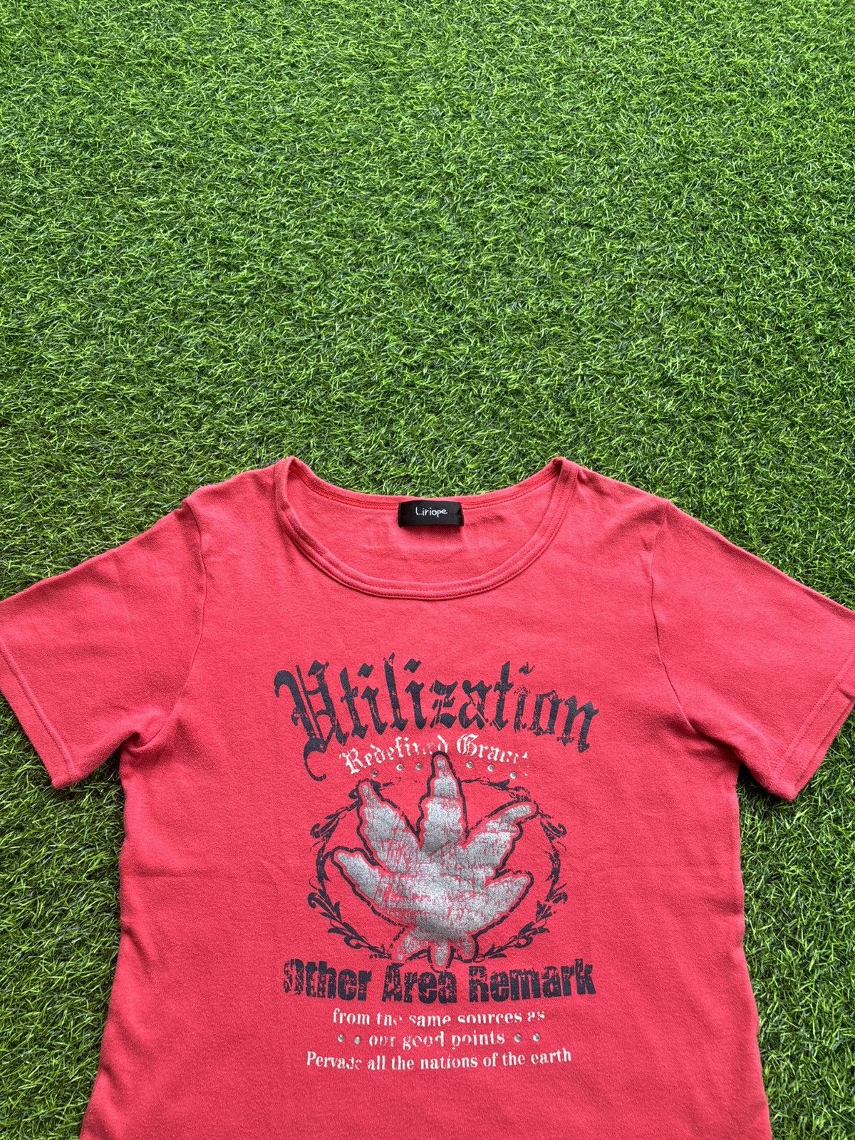 Hysteric Glamour Y2k Liriope Utilization Ifsix Punk Style Tshirt Size US M / EU 48-50 / 2 - 2 Thumbnail