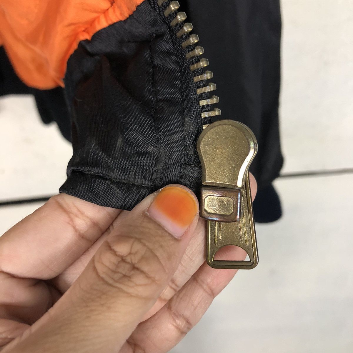 Japanese Brand 📌Vintage Worker Bomber Jacket Panasonic Spell Out Big Logo Size US L / EU 52-54 / 3 - 18 Thumbnail