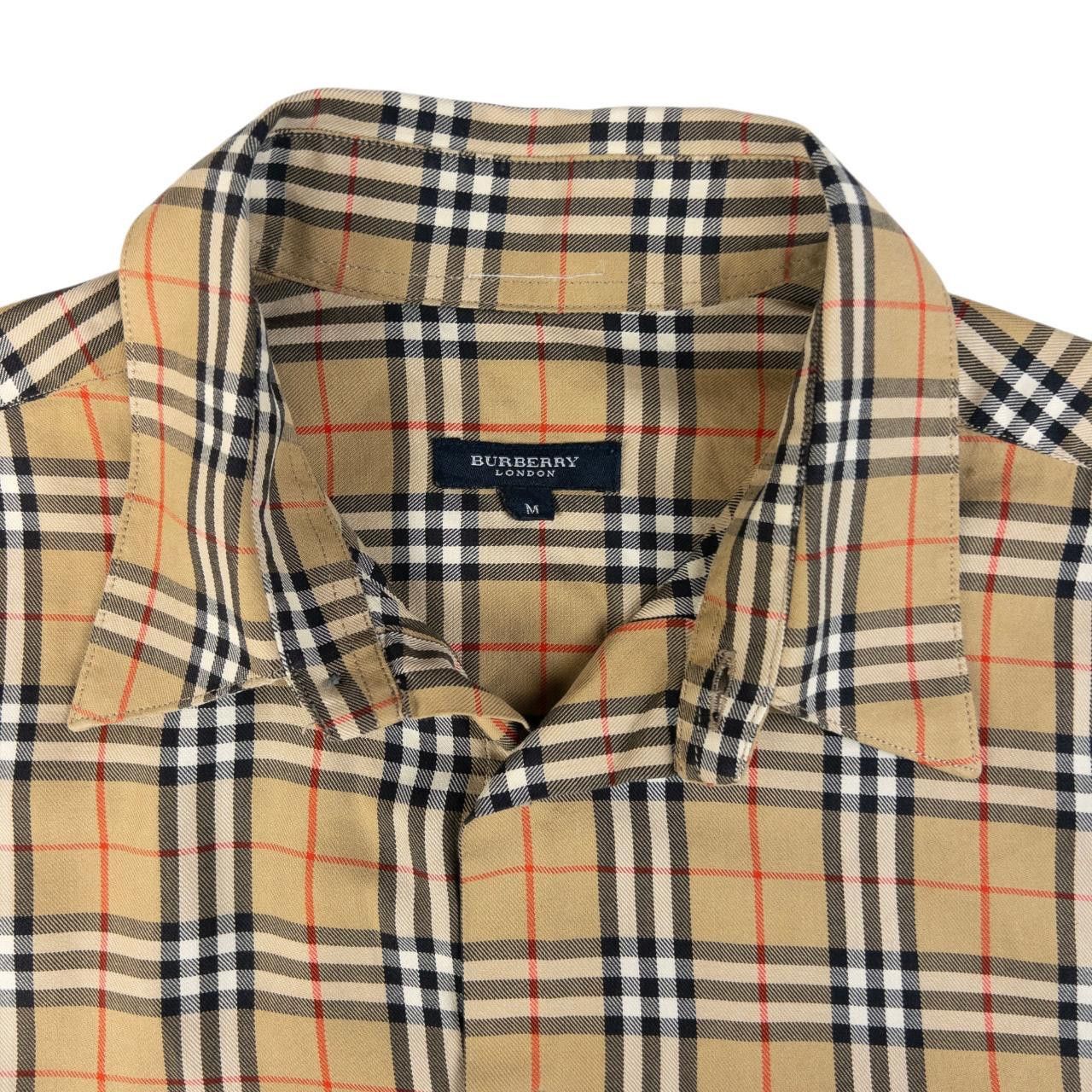 Burberry Vintage Burberry Nova Check Short Sleeve Button Up Shirt M Size US M / EU 48-50 / 2 - 3 Thumbnail