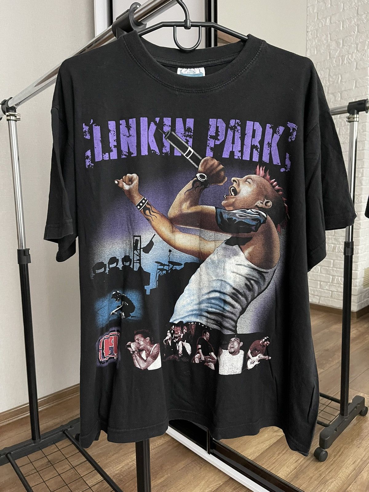 Vintage Linkin Park Vintage Band T-Shirt Tee 90s Big Logo | Grailed